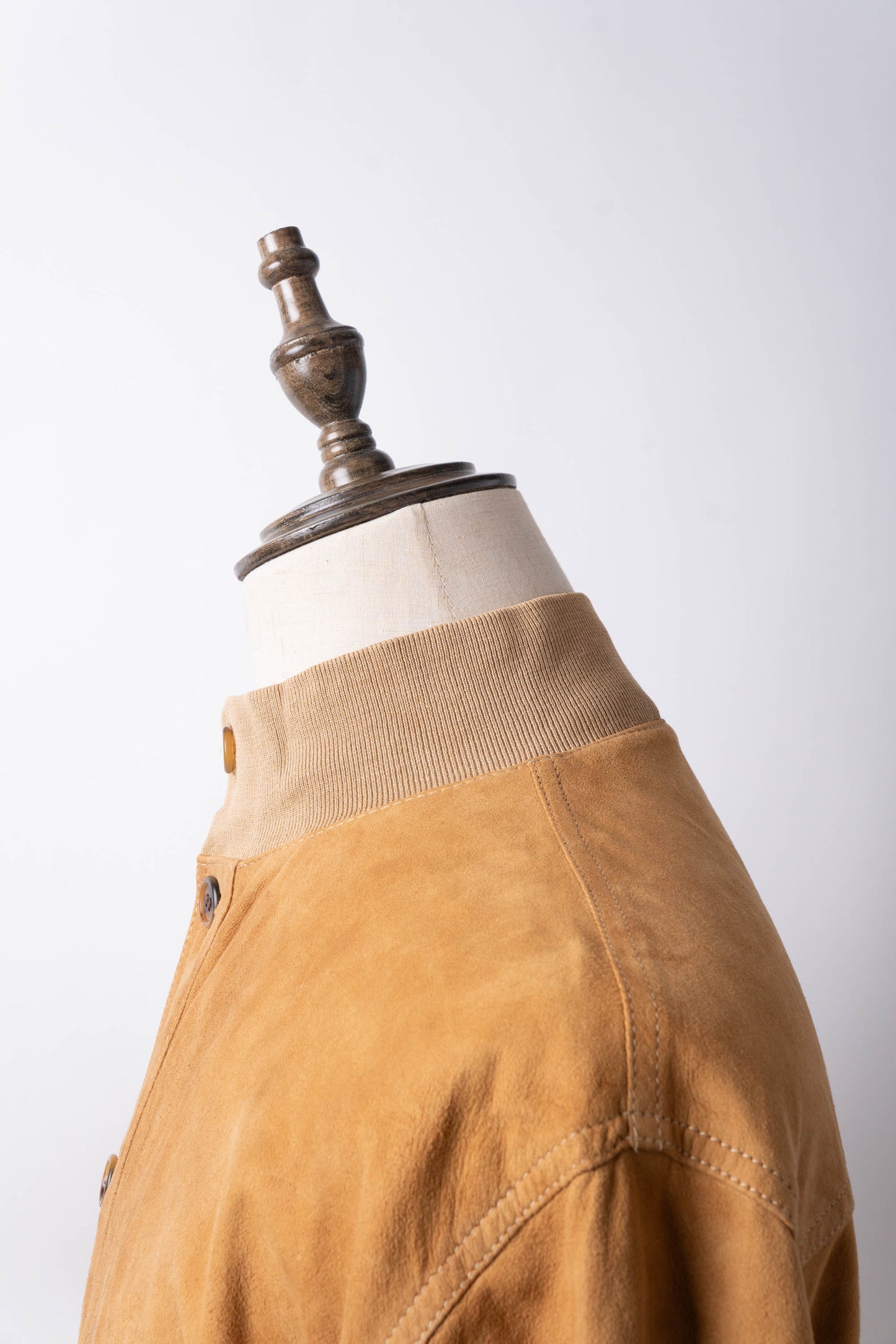 90s Italy Old Valstar Suede Jacket①