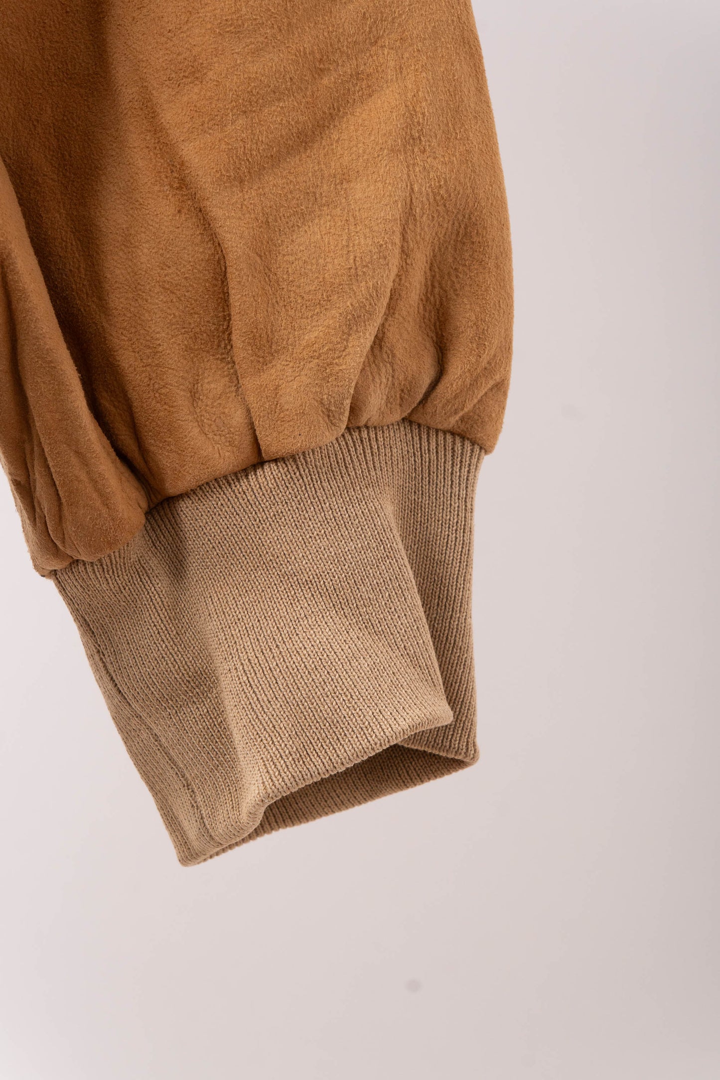 90s Italy Old Valstar Suede Jacket①