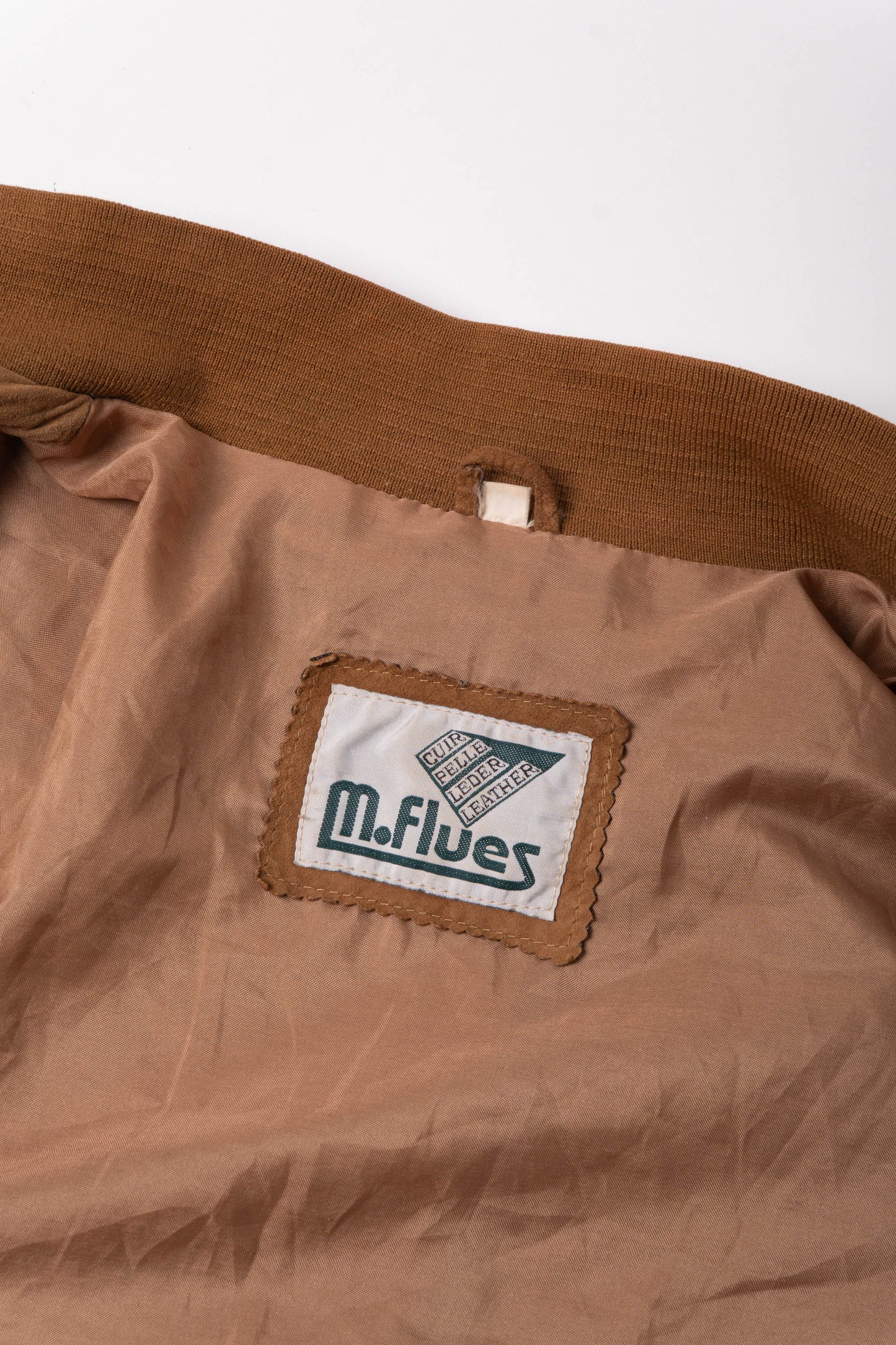 90s Italy Old Valstar Suede Jacket②