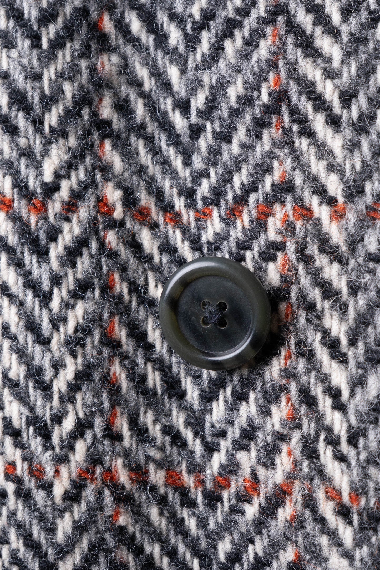 80s burberry irish tweed single panel sleeve balmacaan coat