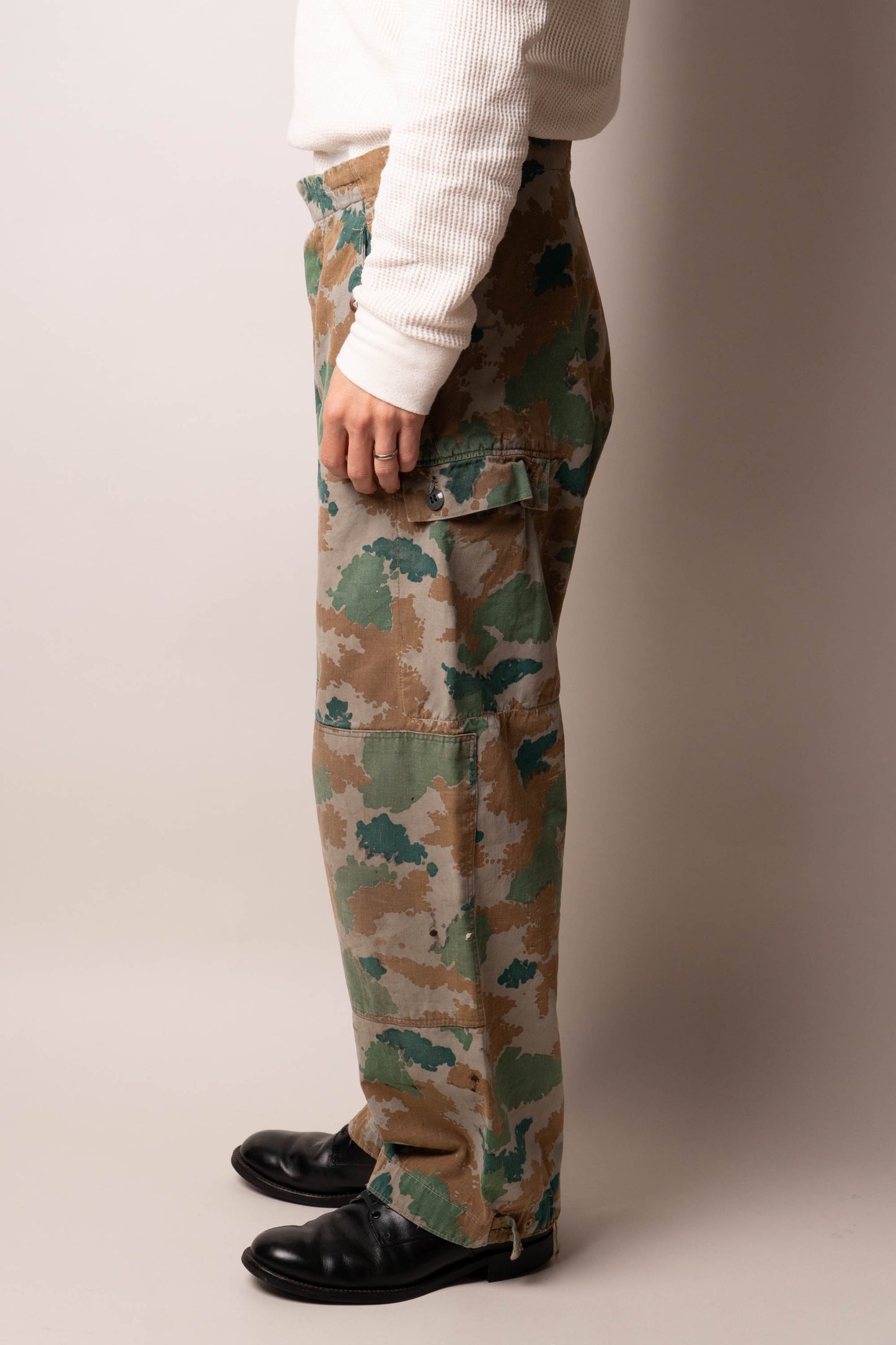 60s GERMAN ARMY BLUMENTARN CAMOUFLAGE TROUSER