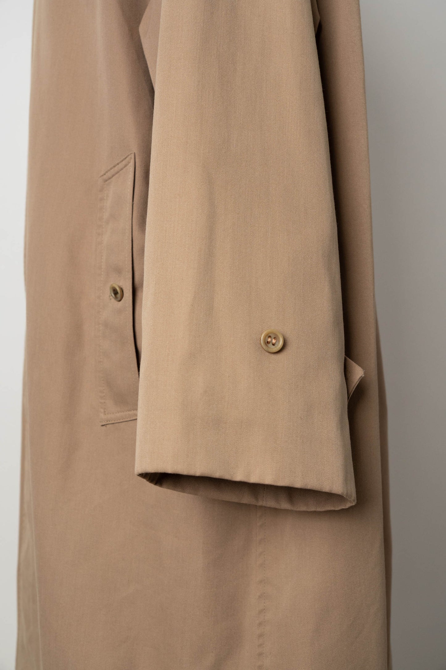 80s burberry single panel sleeve balmacaan coat"commuterⅡ"