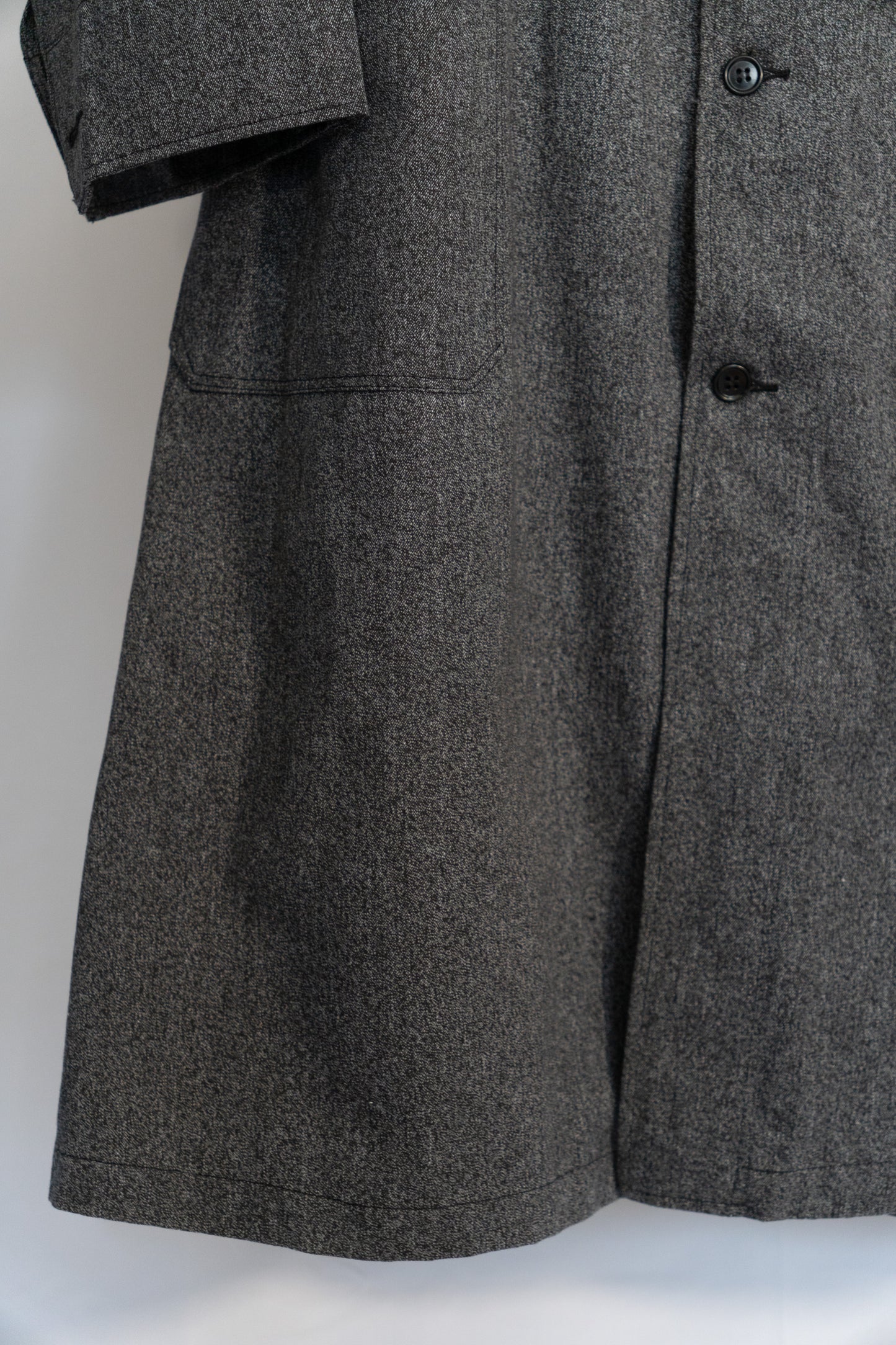40s Black Chambray AtelierCoat French Army DEAD STOCK