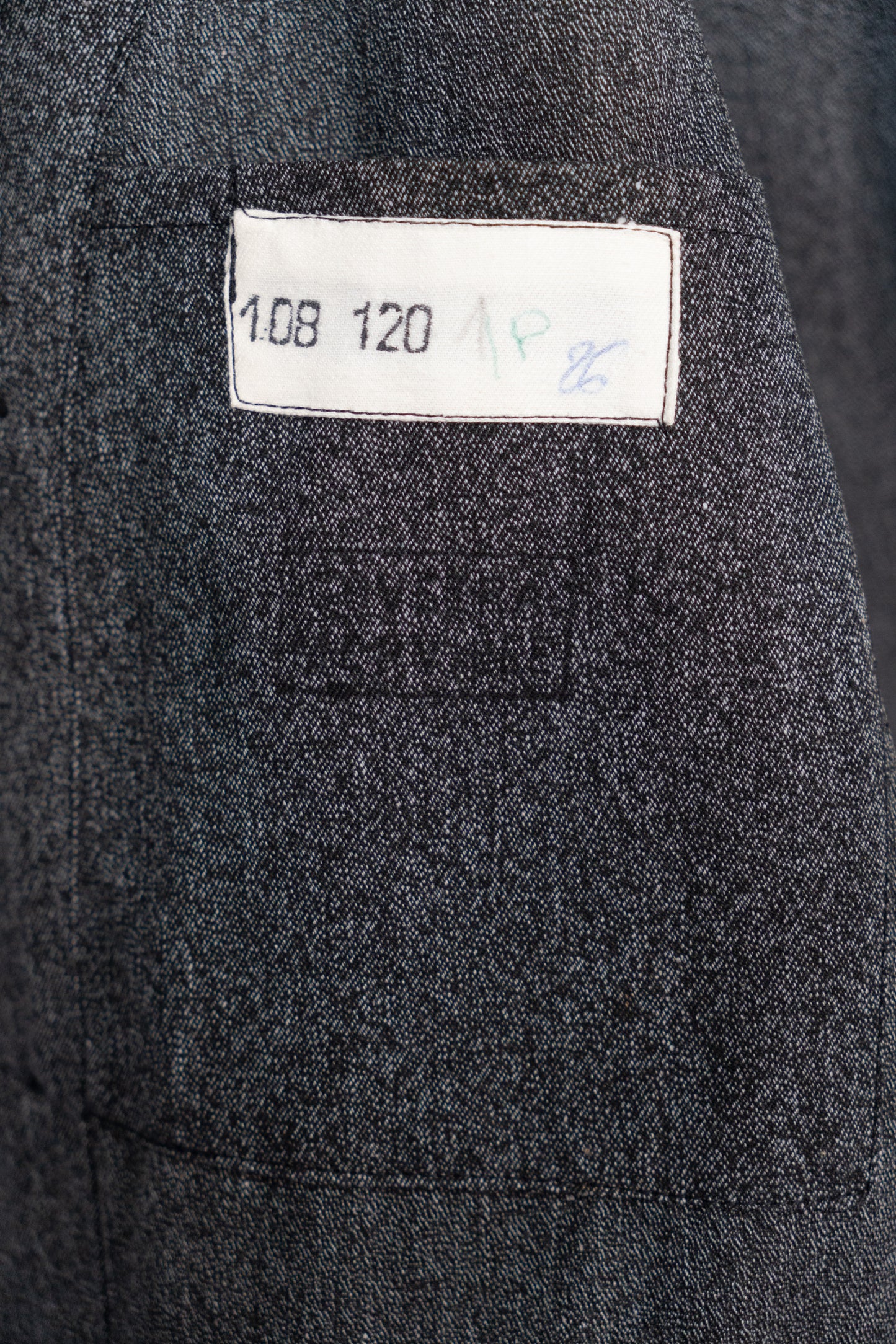 40s Black Chambray AtelierCoat French Army DEAD STOCK