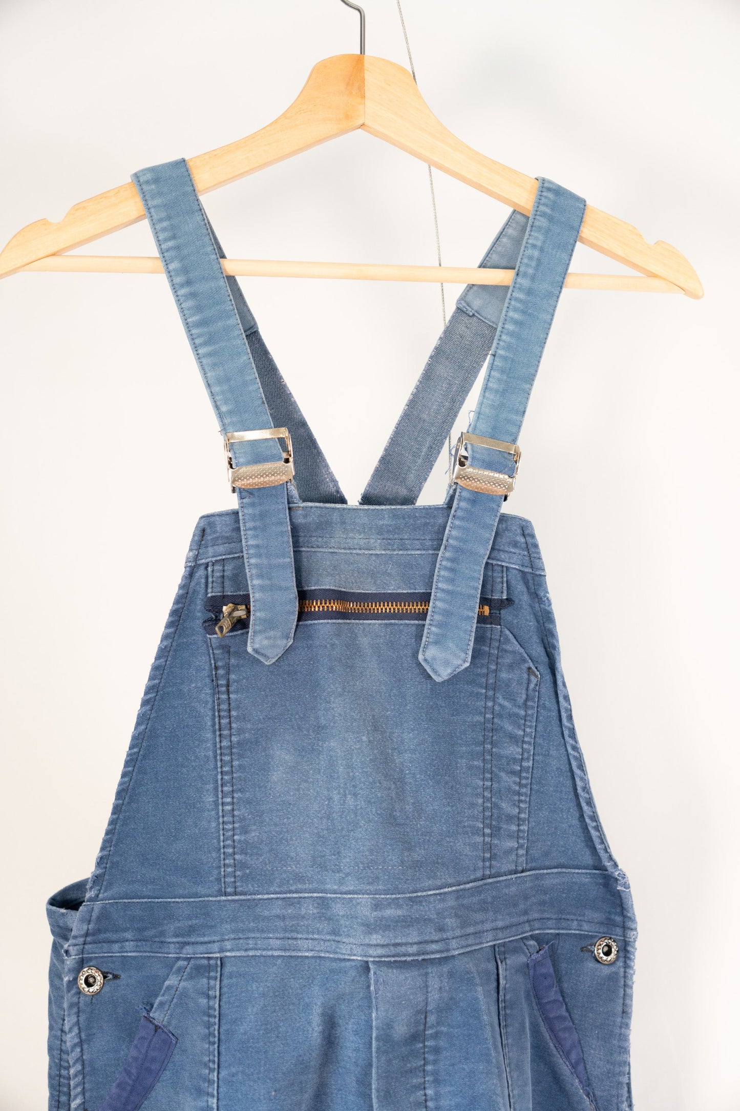 50s French Work Moleskin Overall "Le Mont St Michel"