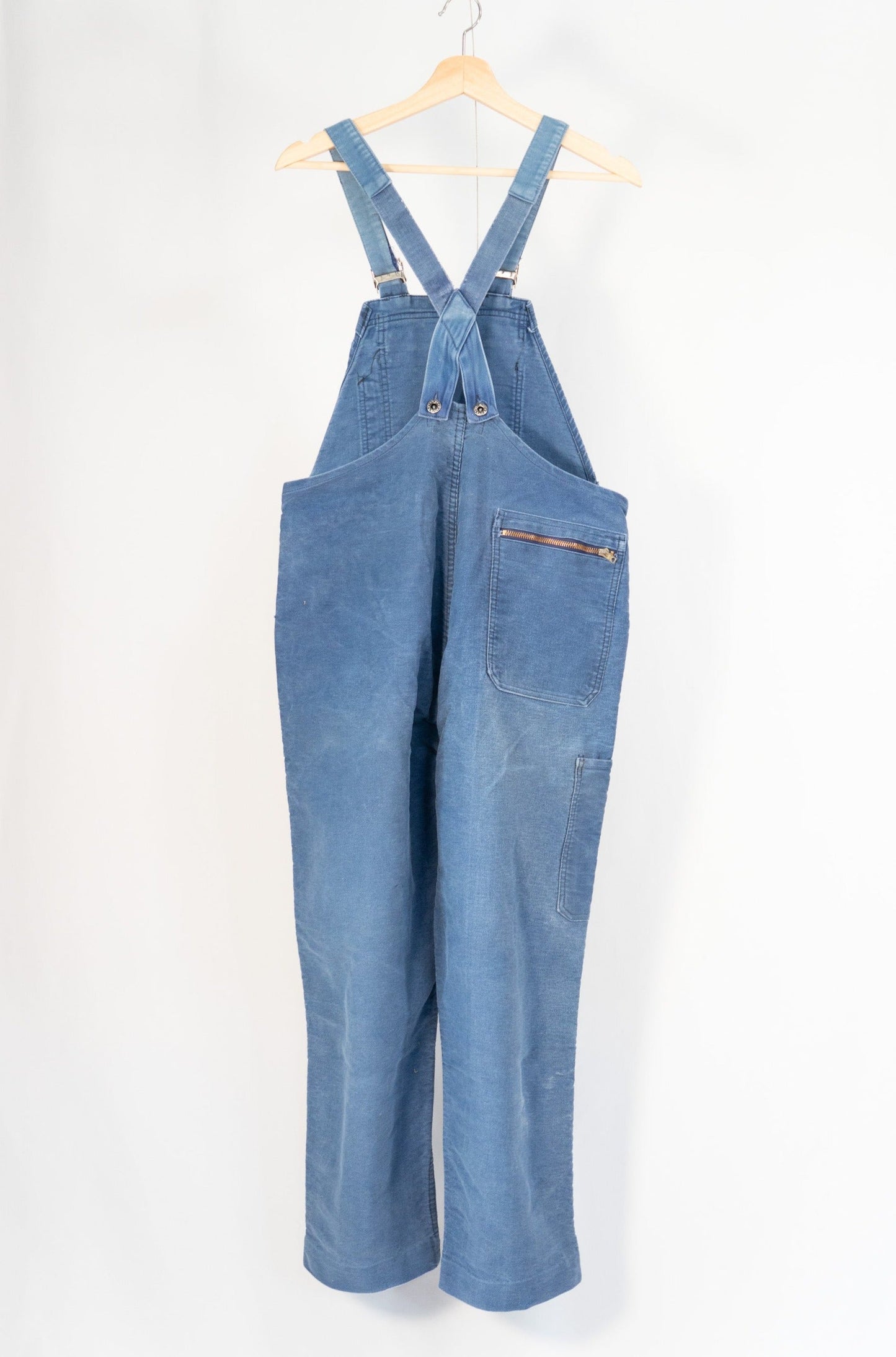 50s French Work Moleskin Overall "Le Mont St Michel"