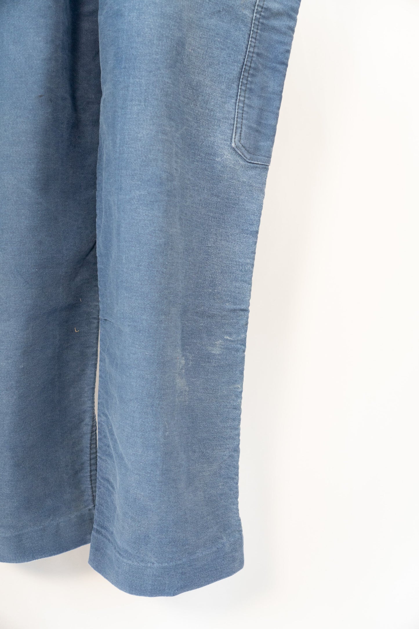 50s French Work Moleskin Overall "Le Mont St Michel"