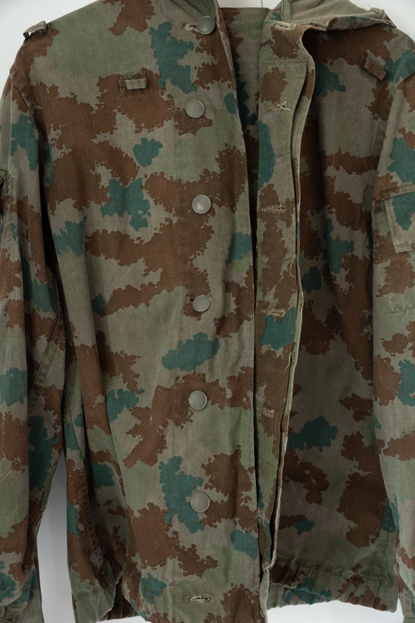 Veste de sniper camouflage Blumentarn est-allemande des années 50-60