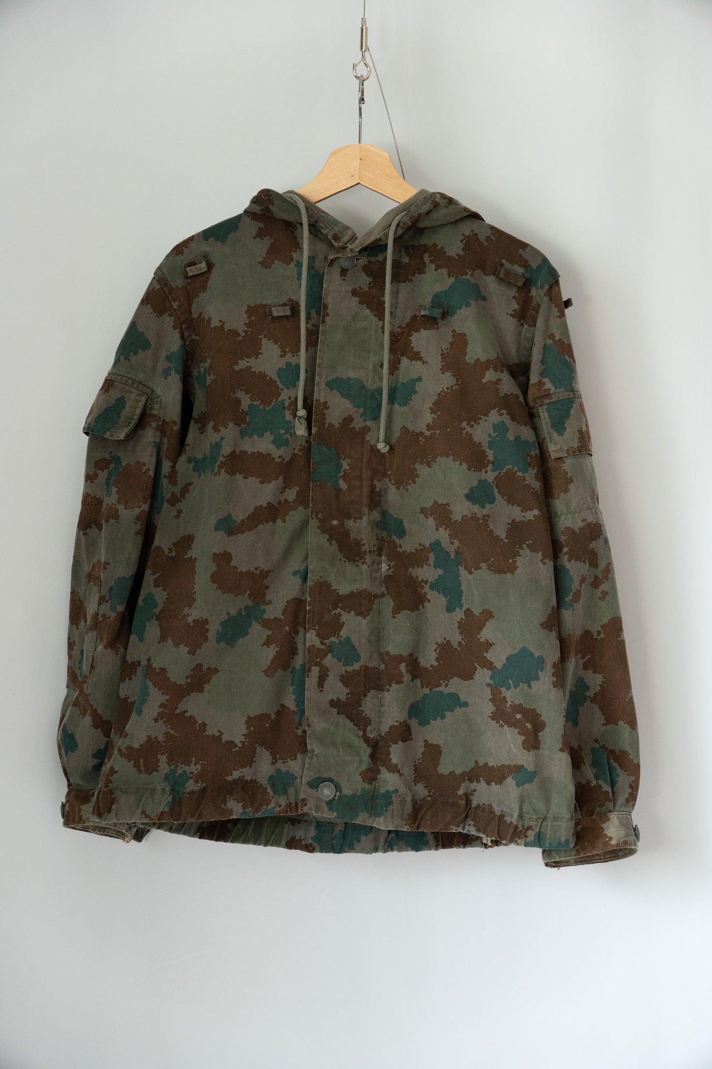 Veste de sniper camouflage Blumentarn est-allemande des années 50-60