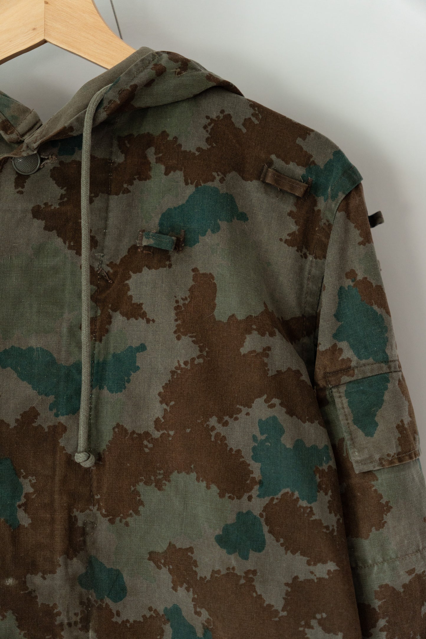 Veste de sniper camouflage Blumentarn est-allemande des années 50-60