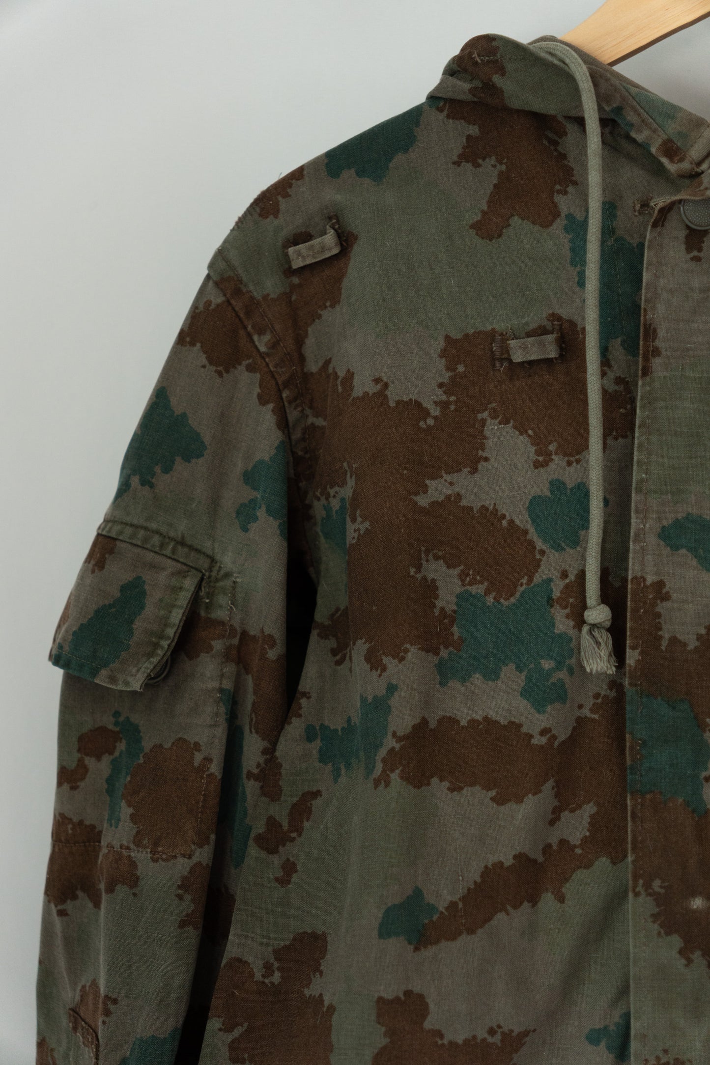 Veste de sniper camouflage Blumentarn est-allemande des années 50-60