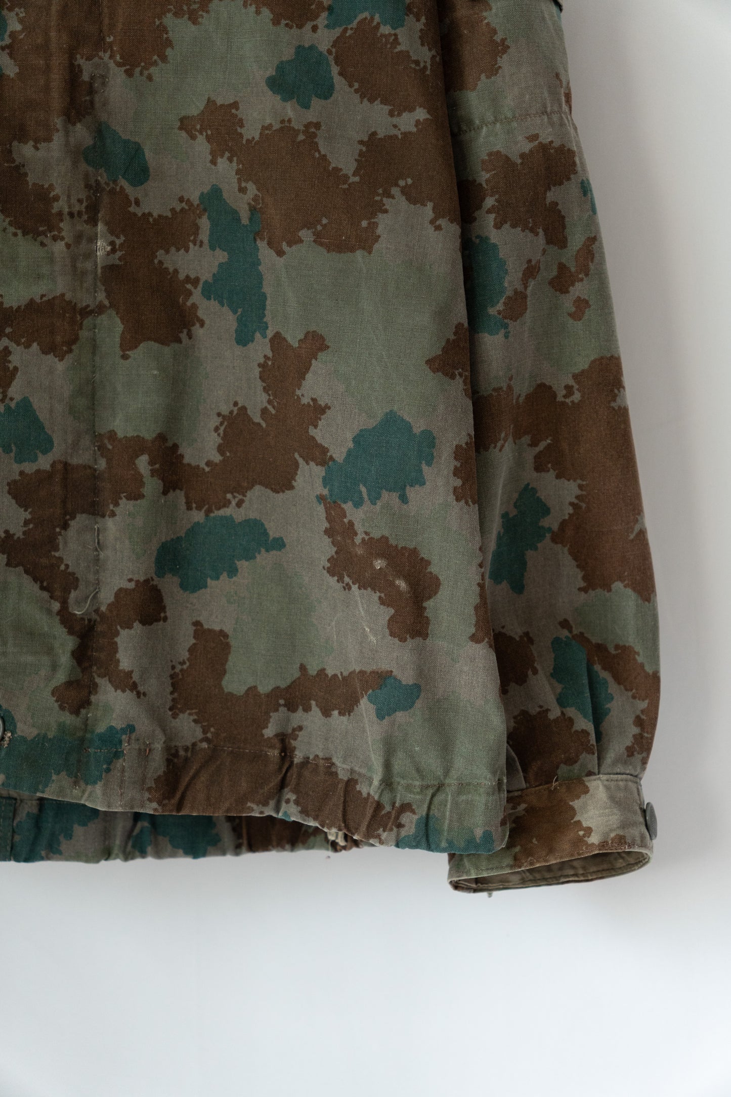 Veste de sniper camouflage Blumentarn est-allemande des années 50-60