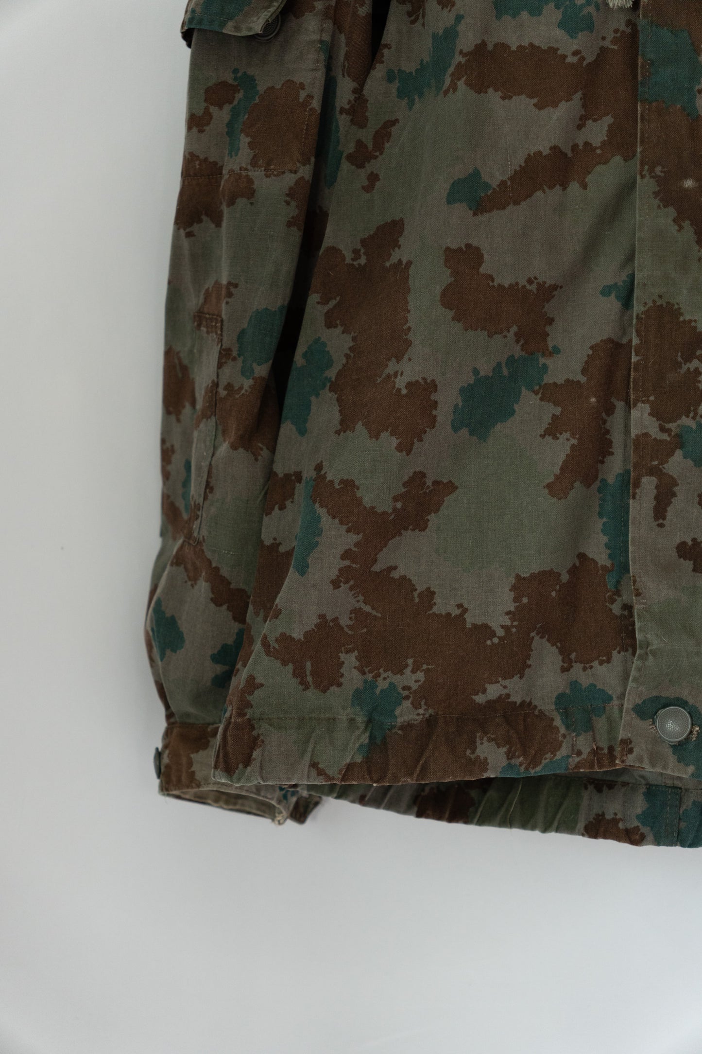 Veste de sniper camouflage Blumentarn est-allemande des années 50-60