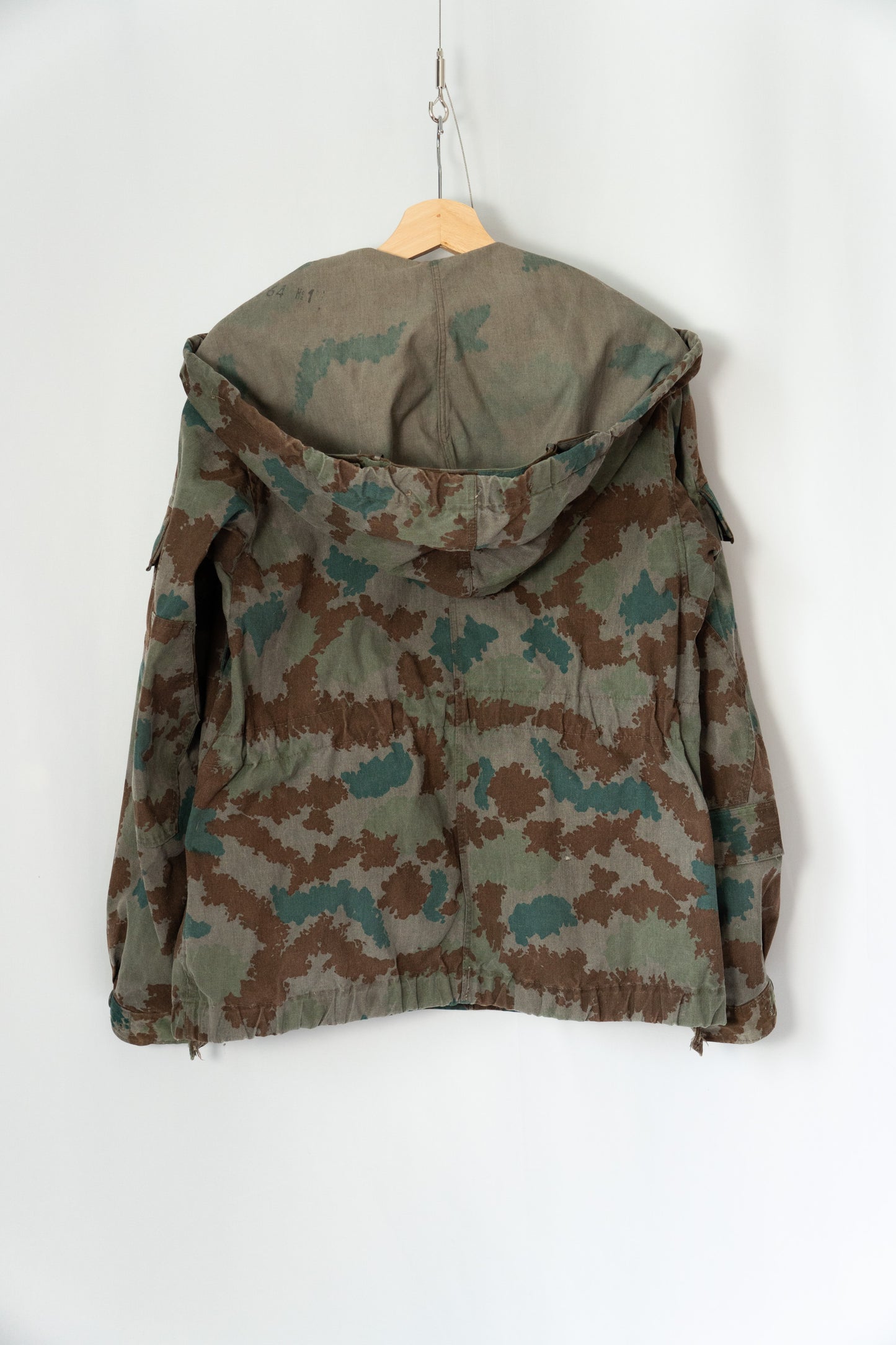 Veste de sniper camouflage Blumentarn est-allemande des années 50-60