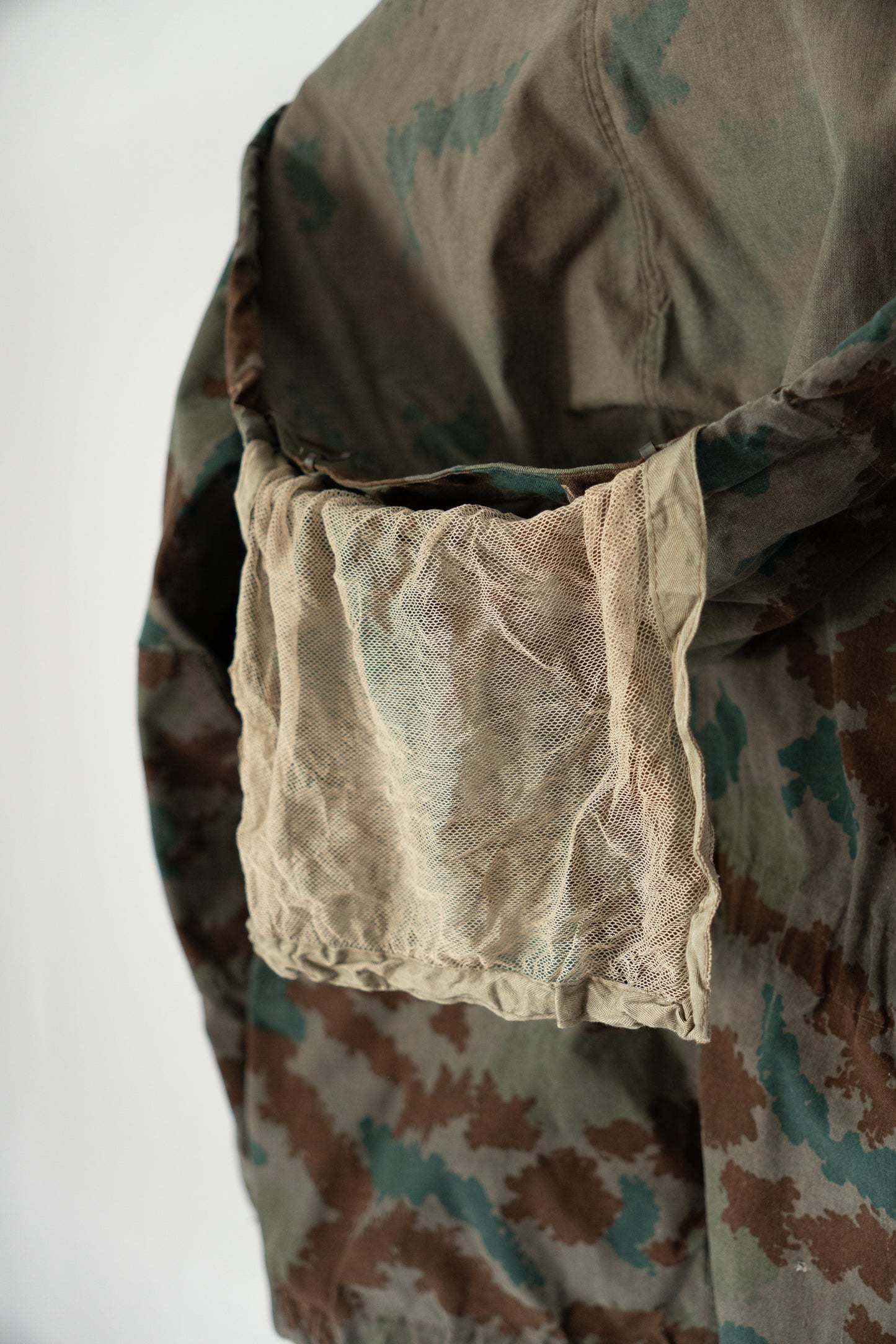 Veste de sniper camouflage Blumentarn est-allemande des années 50-60