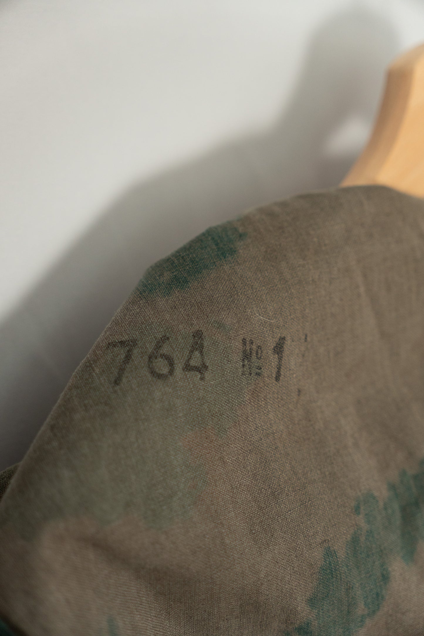 Veste de sniper camouflage Blumentarn est-allemande des années 50-60