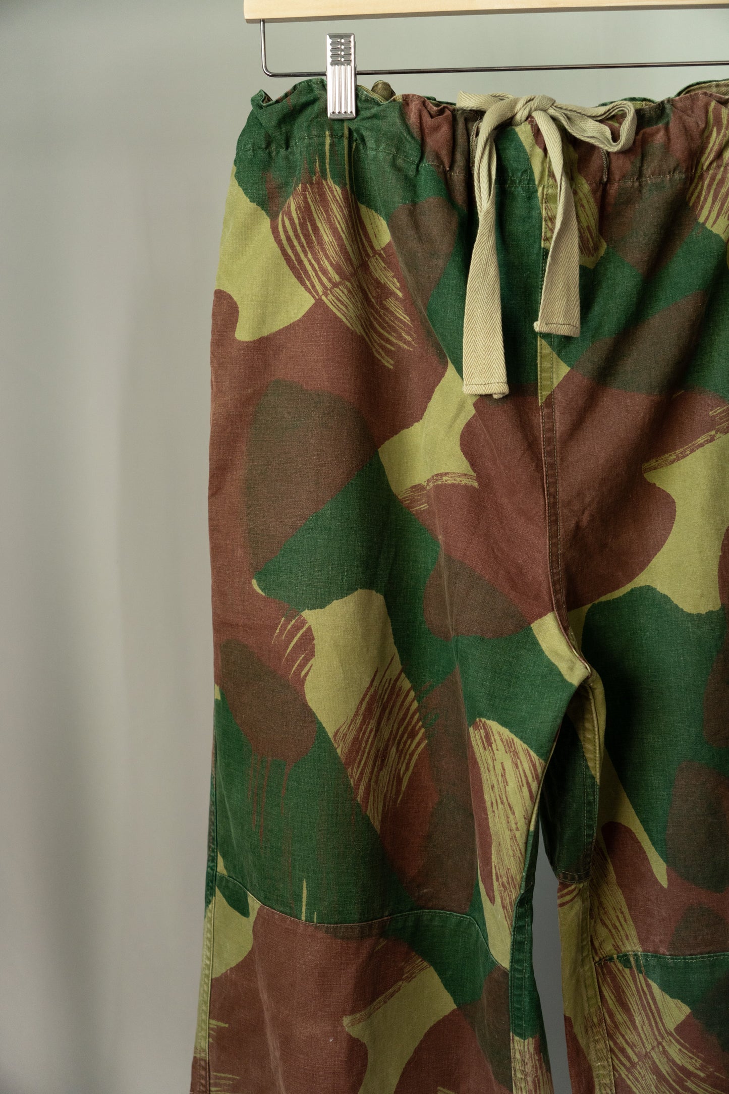 50s Belgian Army Brush Stroke Camoflauge Over Pants Early Model