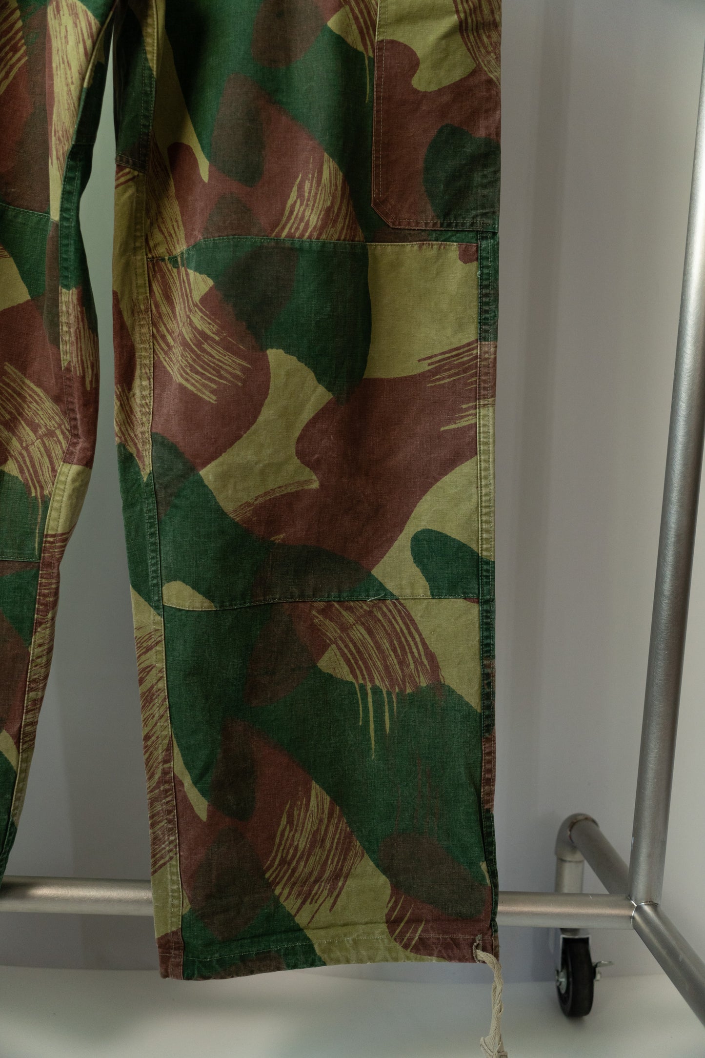 50s Belgian Army Brush Stroke Camoflauge Over Pants Early Model