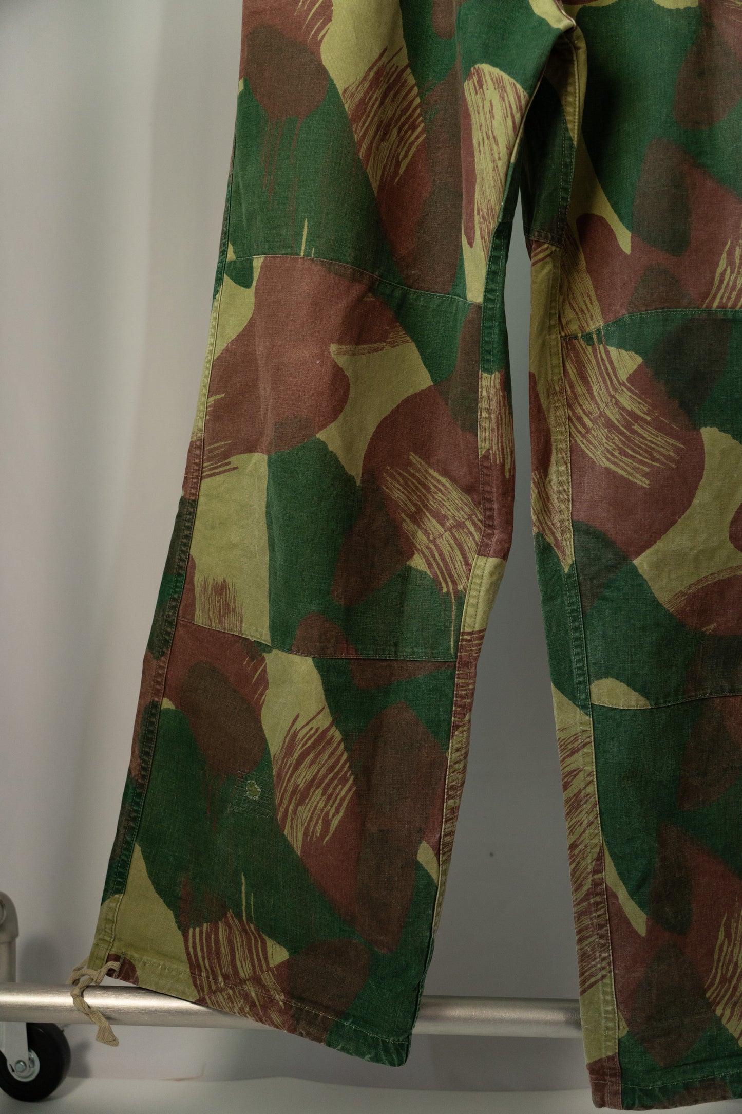 50s Belgian Army Brush Stroke Camoflauge Over Pants Early Model