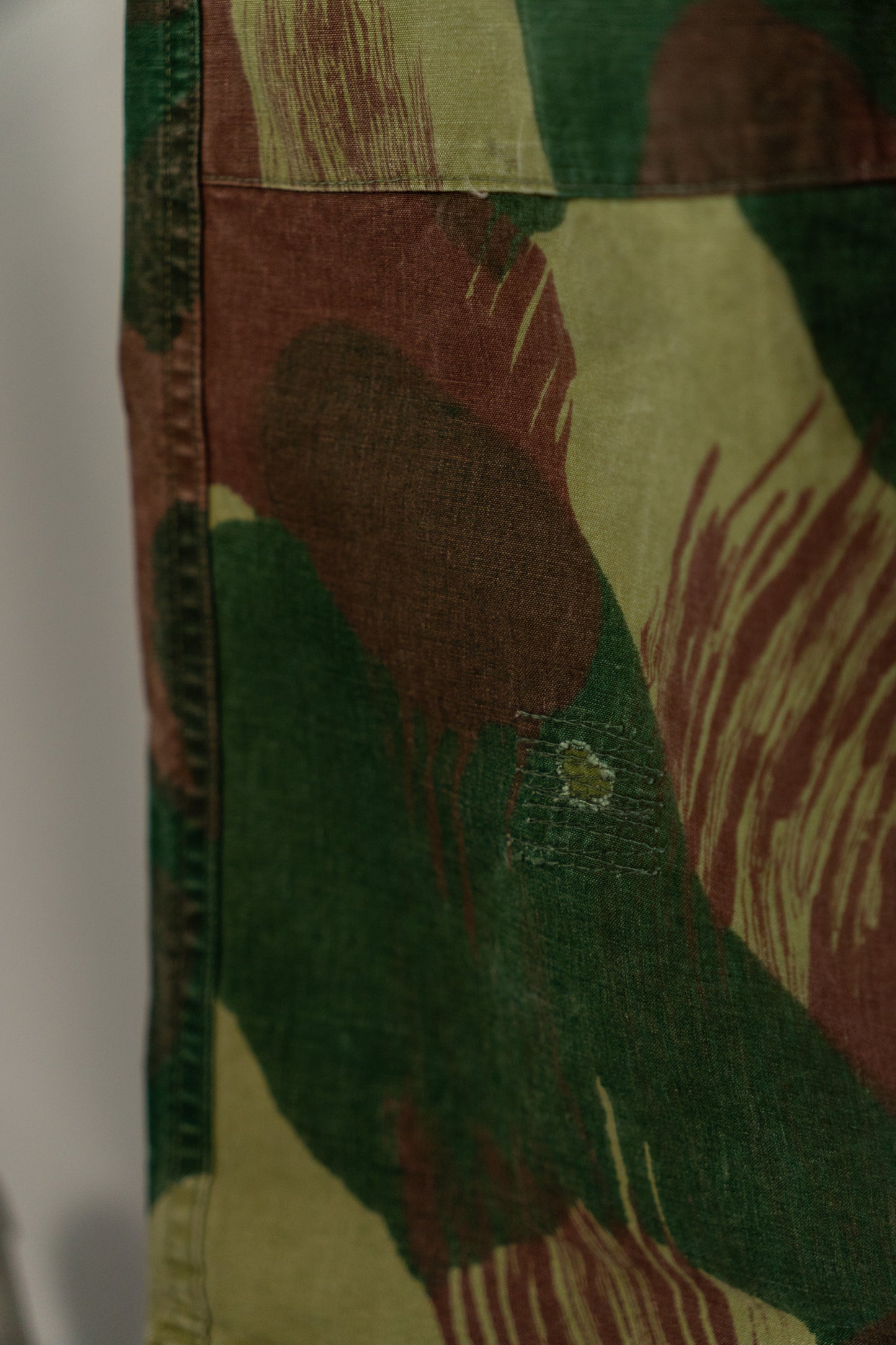 50s Belgian Army Brush Stroke Camoflauge Over Pants Early Model