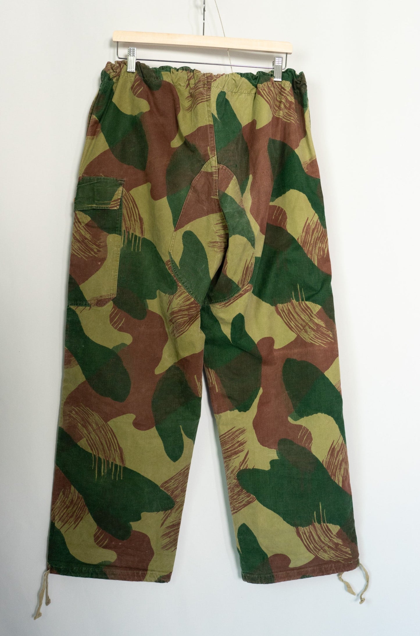 50s Belgian Army Brush Stroke Camoflauge Over Pants Early Model