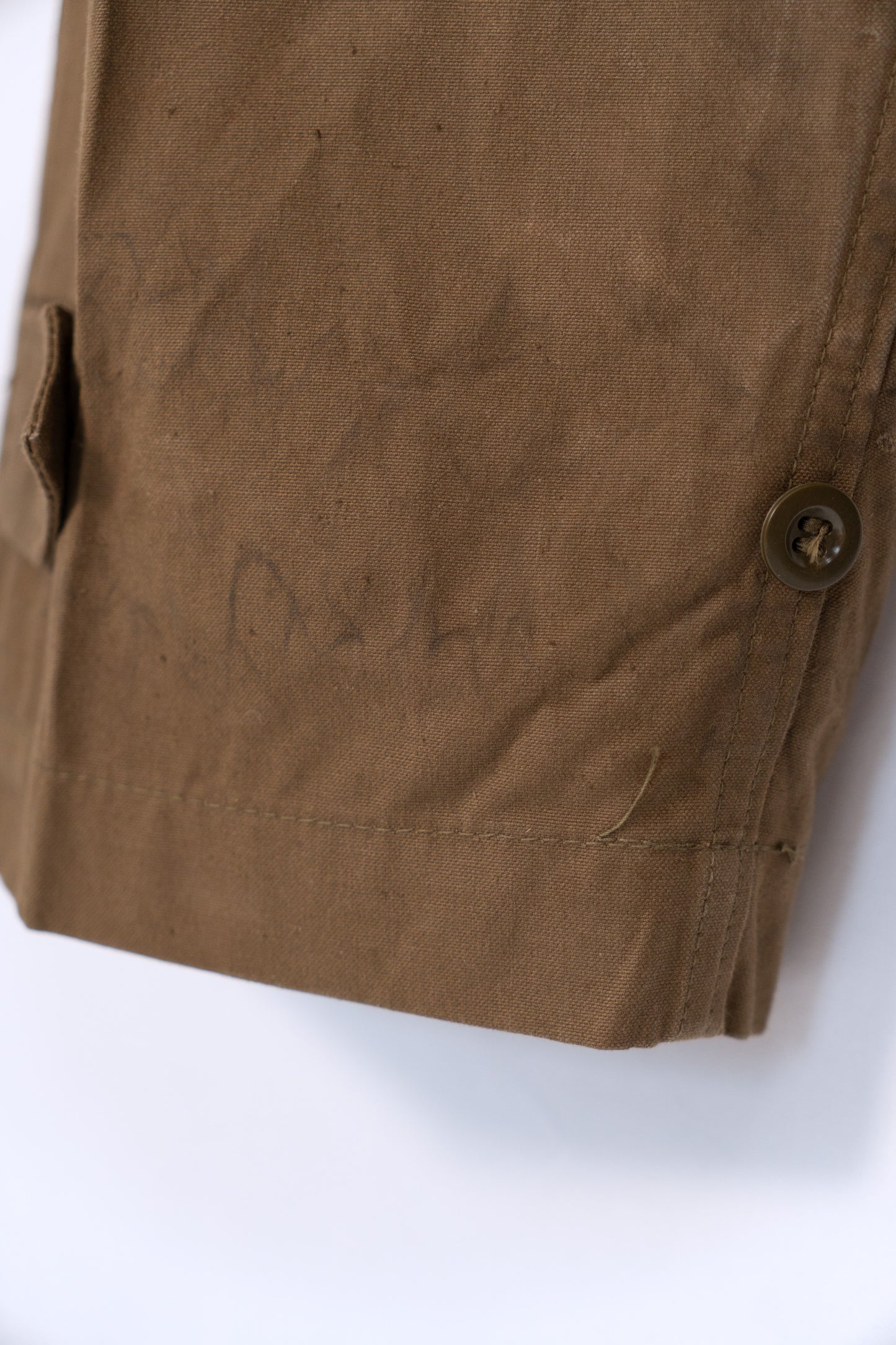 40s French Army M-47 Field Trousers Hopsack LateModel DEADSTOCK