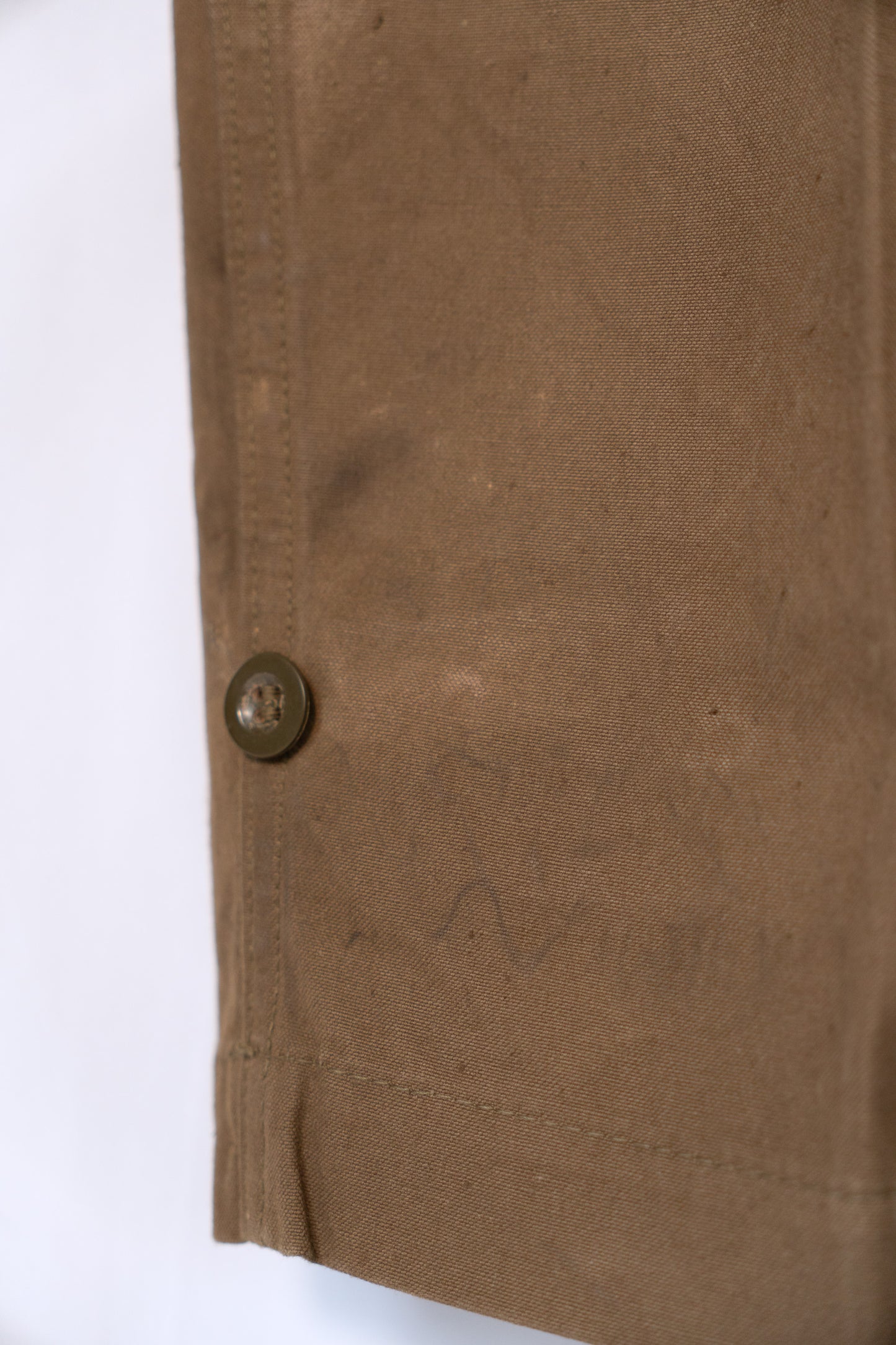 40s French Army M-47 Field Trousers Hopsack LateModel DEADSTOCK