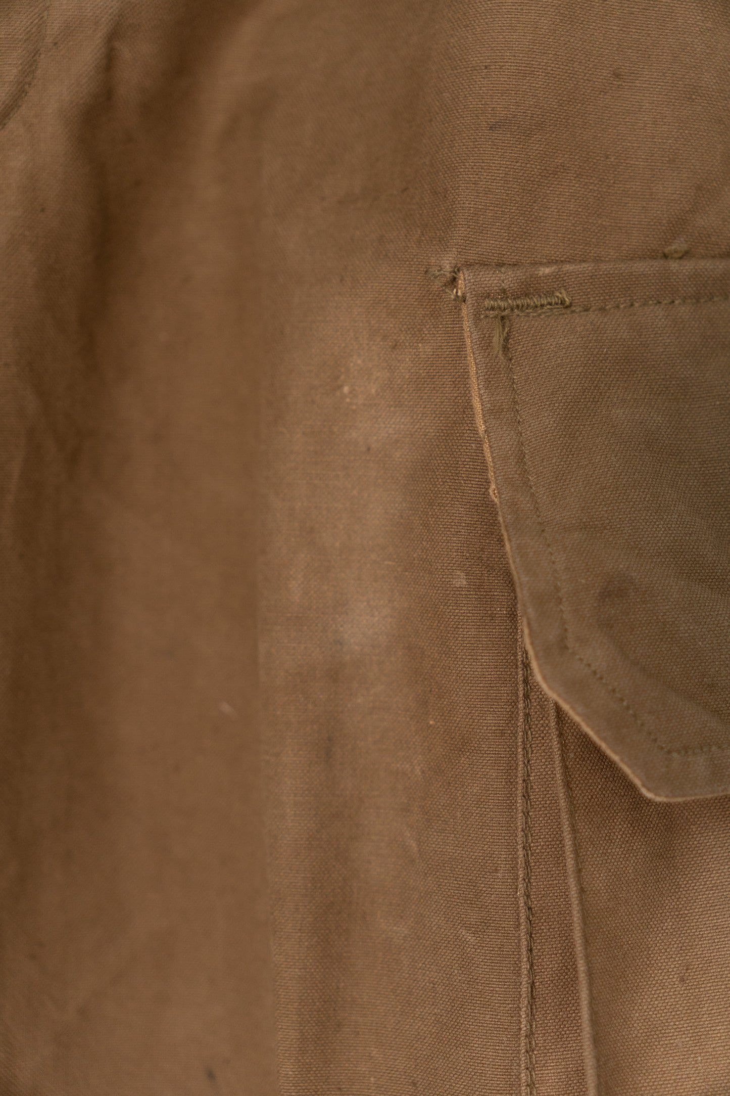 40s French Army M-47 Field Trousers Hopsack LateModel DEADSTOCK