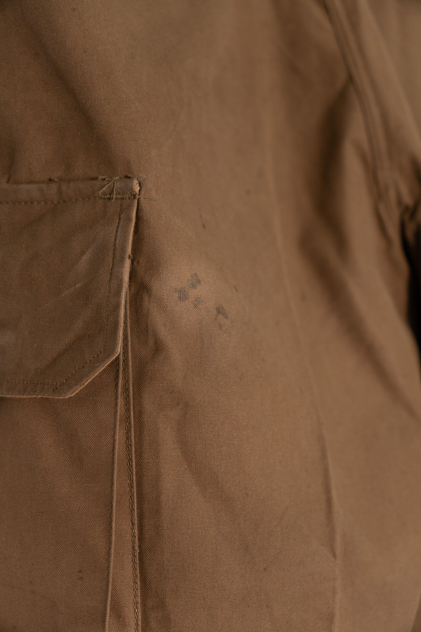 40s French Army M-47 Field Trousers Hopsack LateModel DEADSTOCK