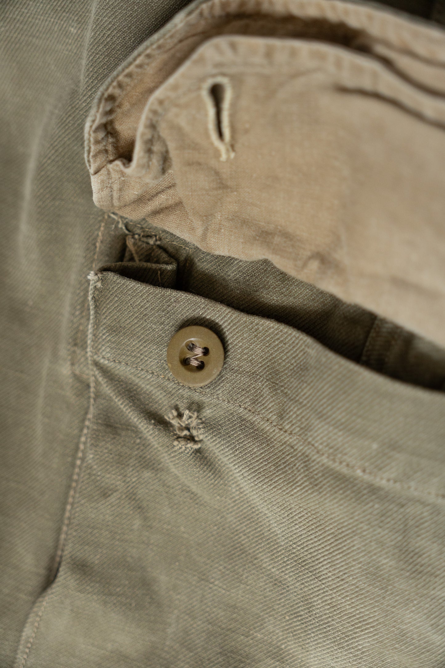 Pantalon de campagne M-47 de l'armée française des années 40, modèle ancien
