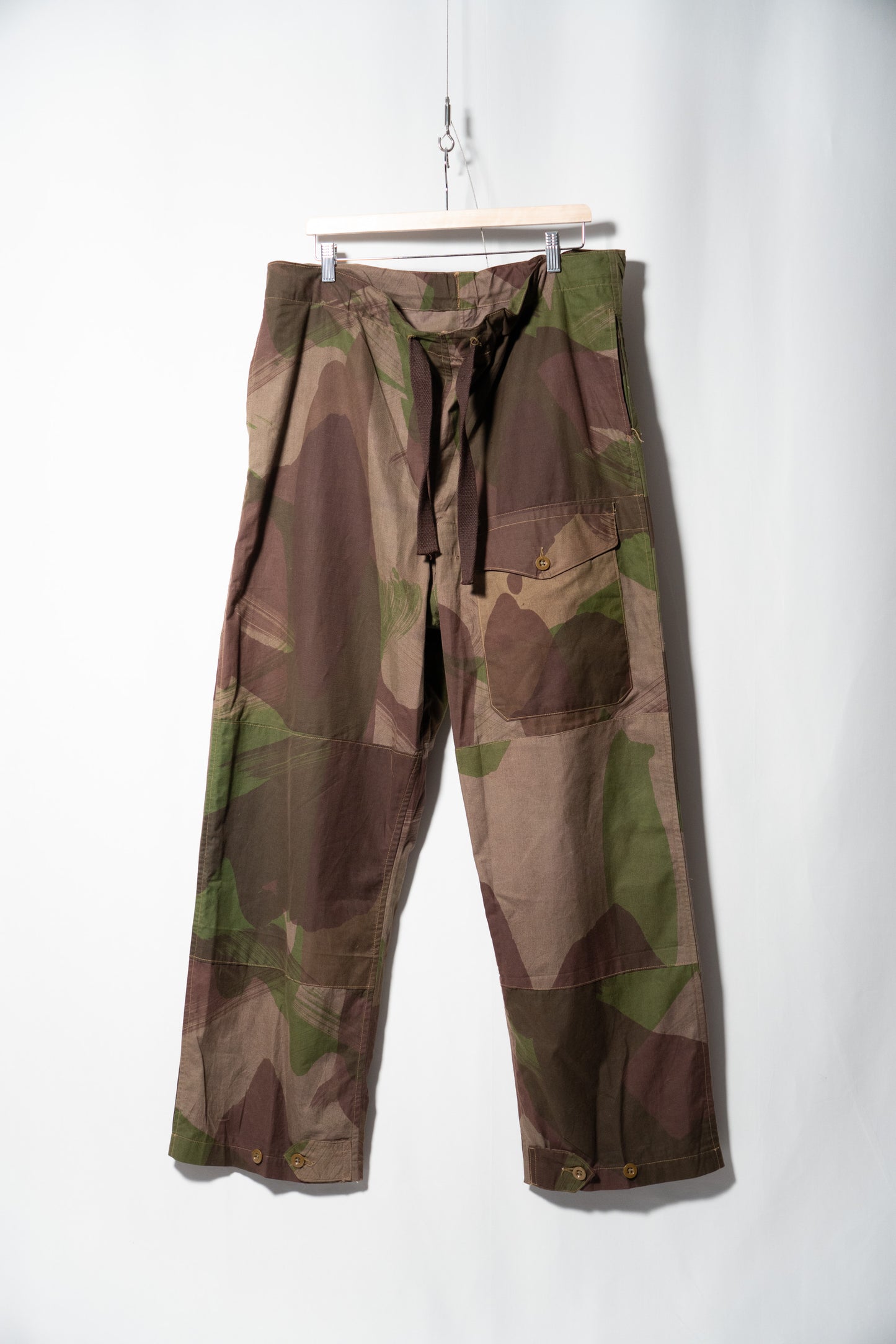 40s WWⅡ British Army SAS Camouflage Over Trousers DEADSTOCK