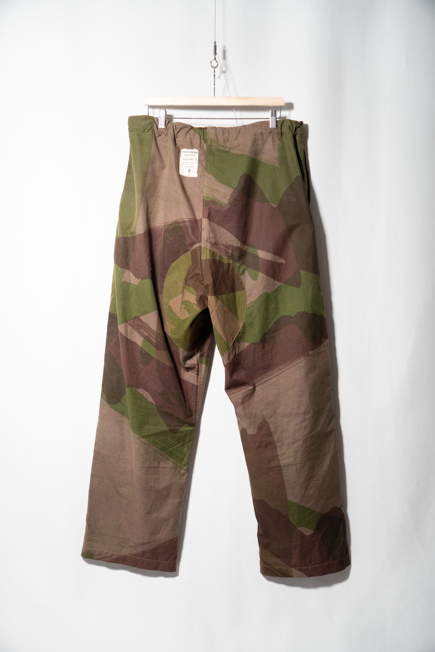 40s WWⅡ British Army SAS Camouflage Over Trousers DEADSTOCK