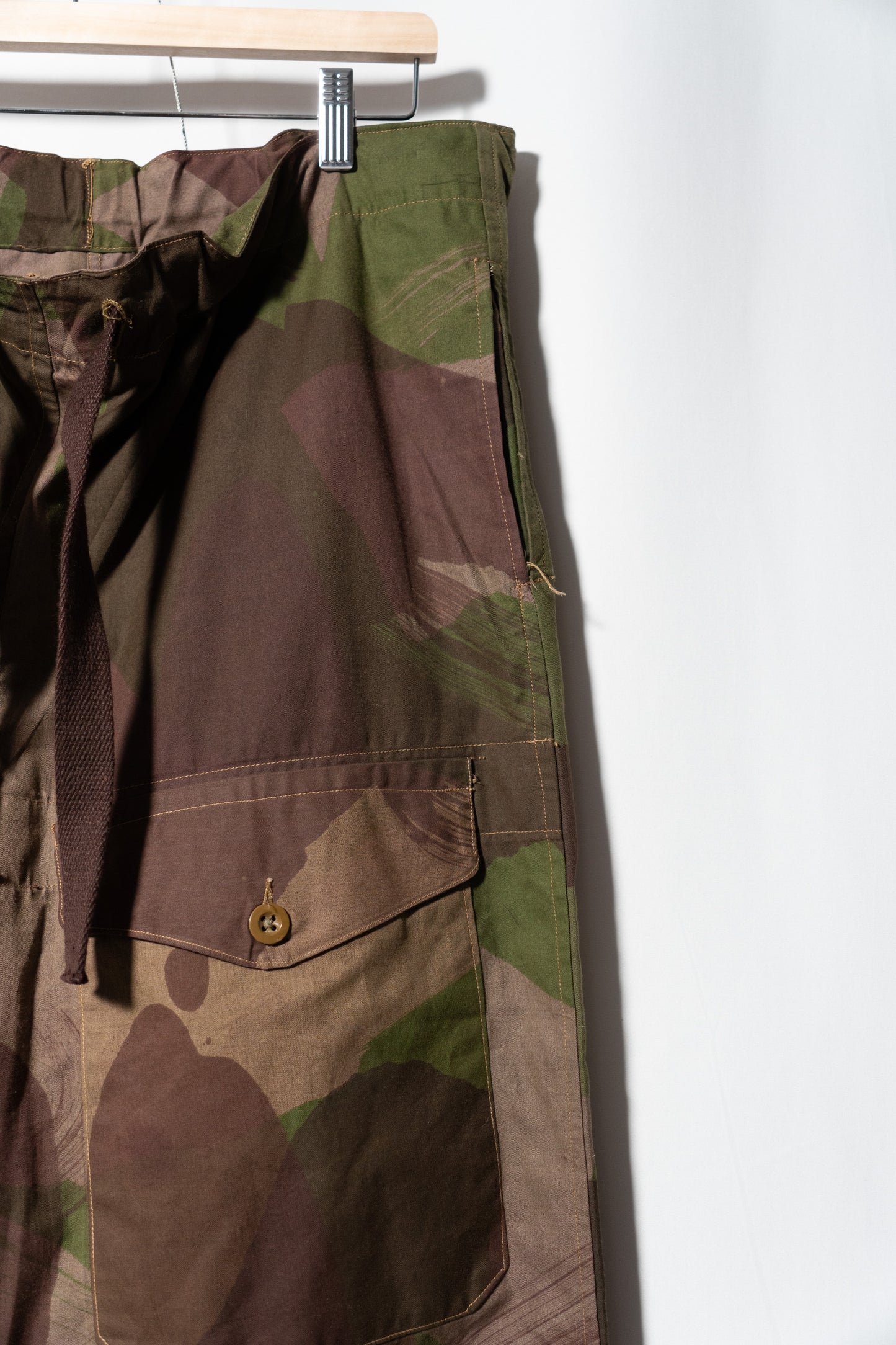 40s WWⅡ British Army SAS Camouflage Over Trousers DEADSTOCK