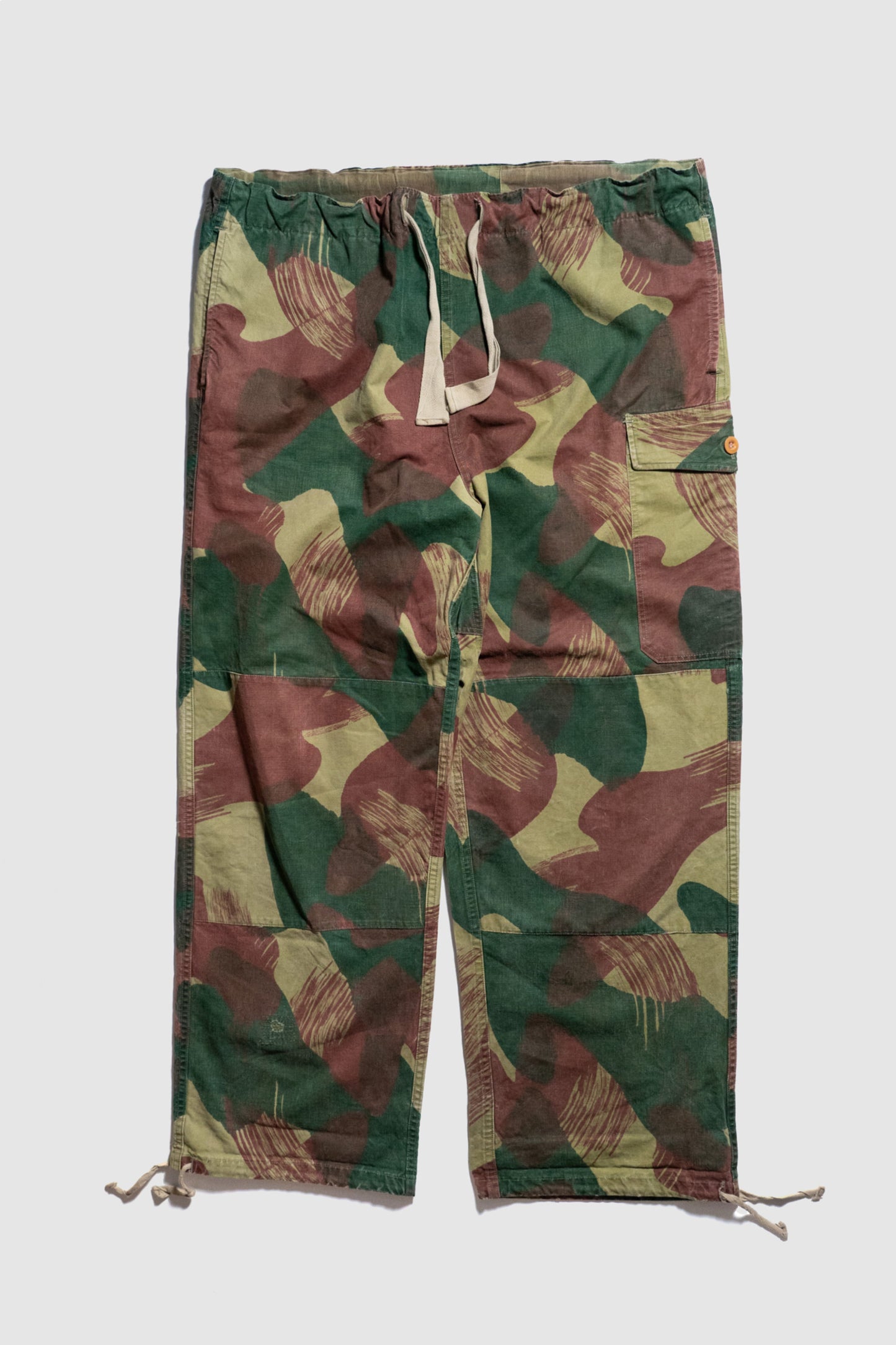 50s Belgian Army Brush Stroke Camoflauge Over Pants Early Model