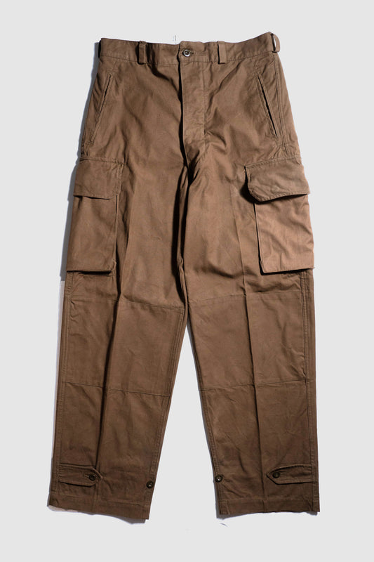 40er Jahre Französische Armee M-47 Feldhose Hopsack Spätes Modell DEADSTOCK