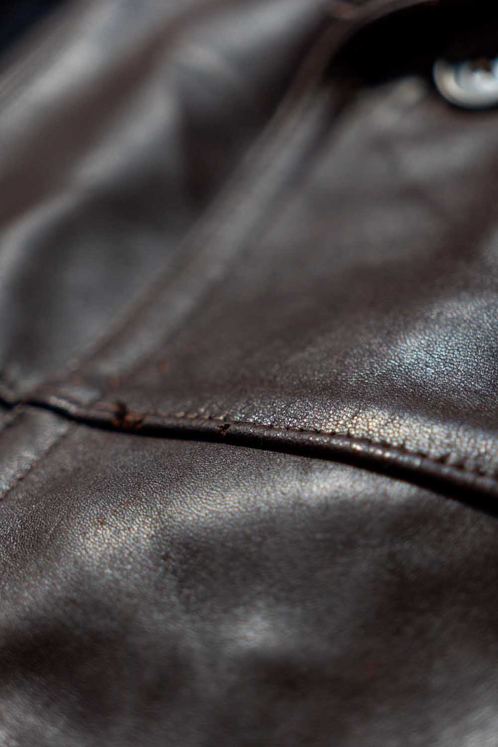 法国陆军M49机车皮夹克