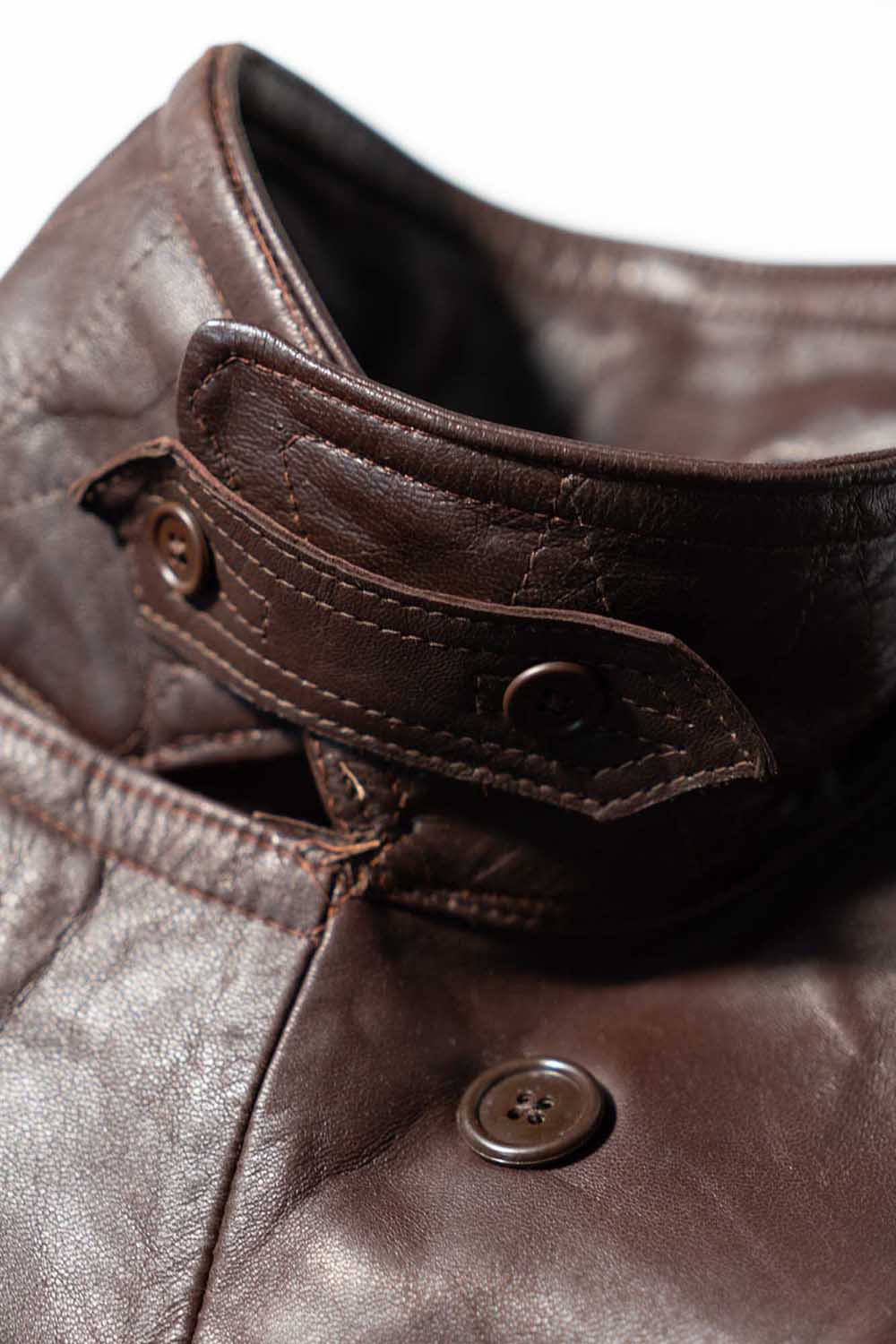 Veste de moto en cuir M49 de l'armée française