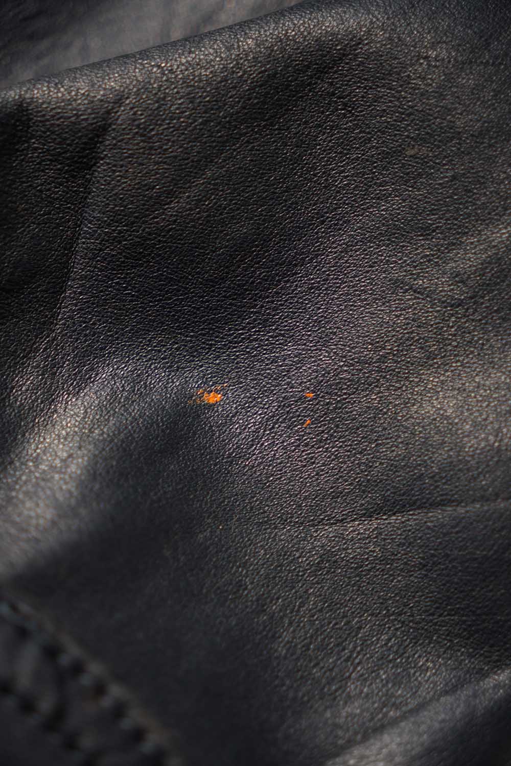 Veste de pilote en cuir vintage française des années 70 « Civilian »