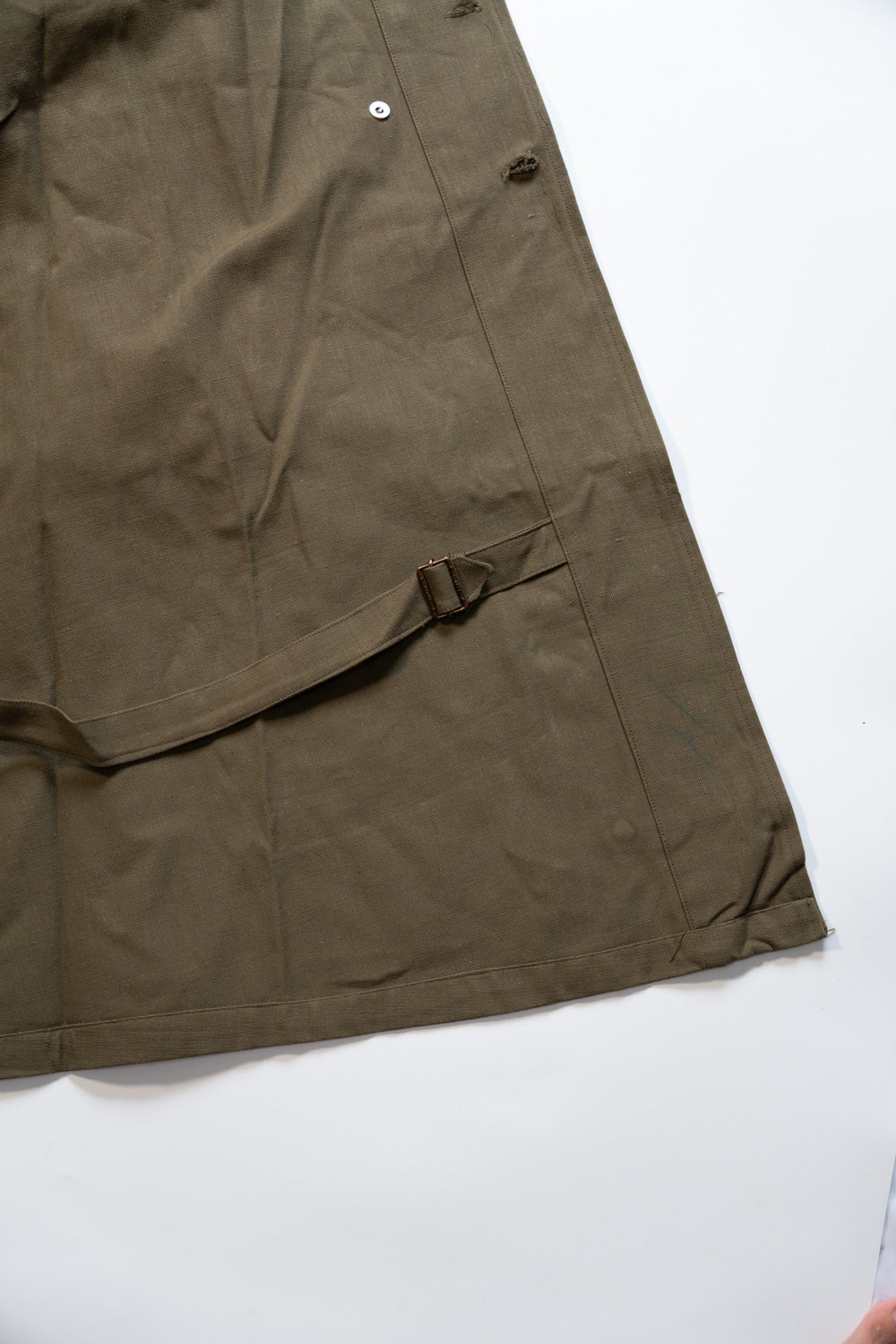M35 Motor Cycle Coat DEAD STOCK « Cotton Linen Canvas »