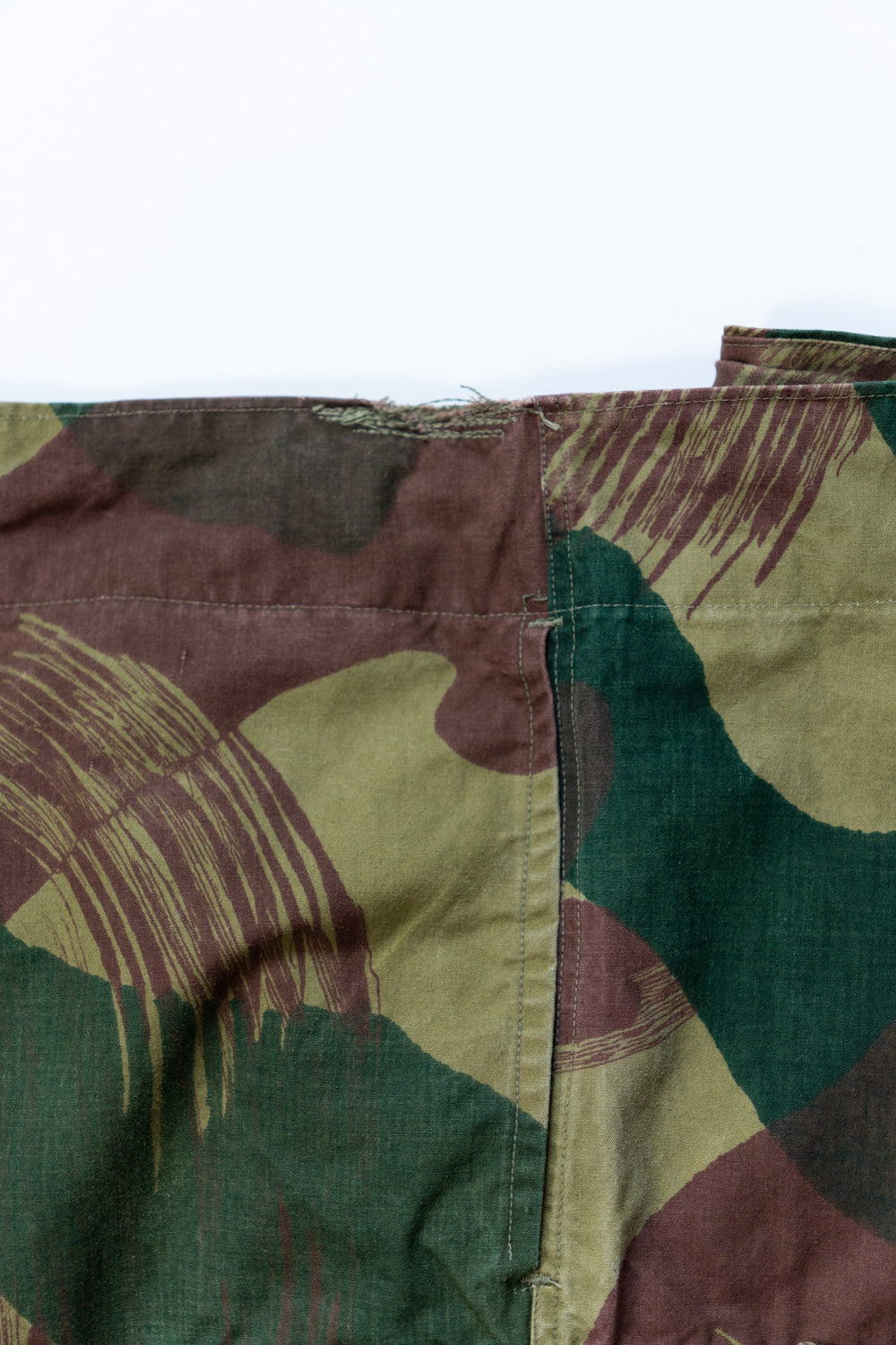 50er Jahre Belgische Armee Brush Stroke Camouflage Over Trousers Frühes Modell „Größe 2”