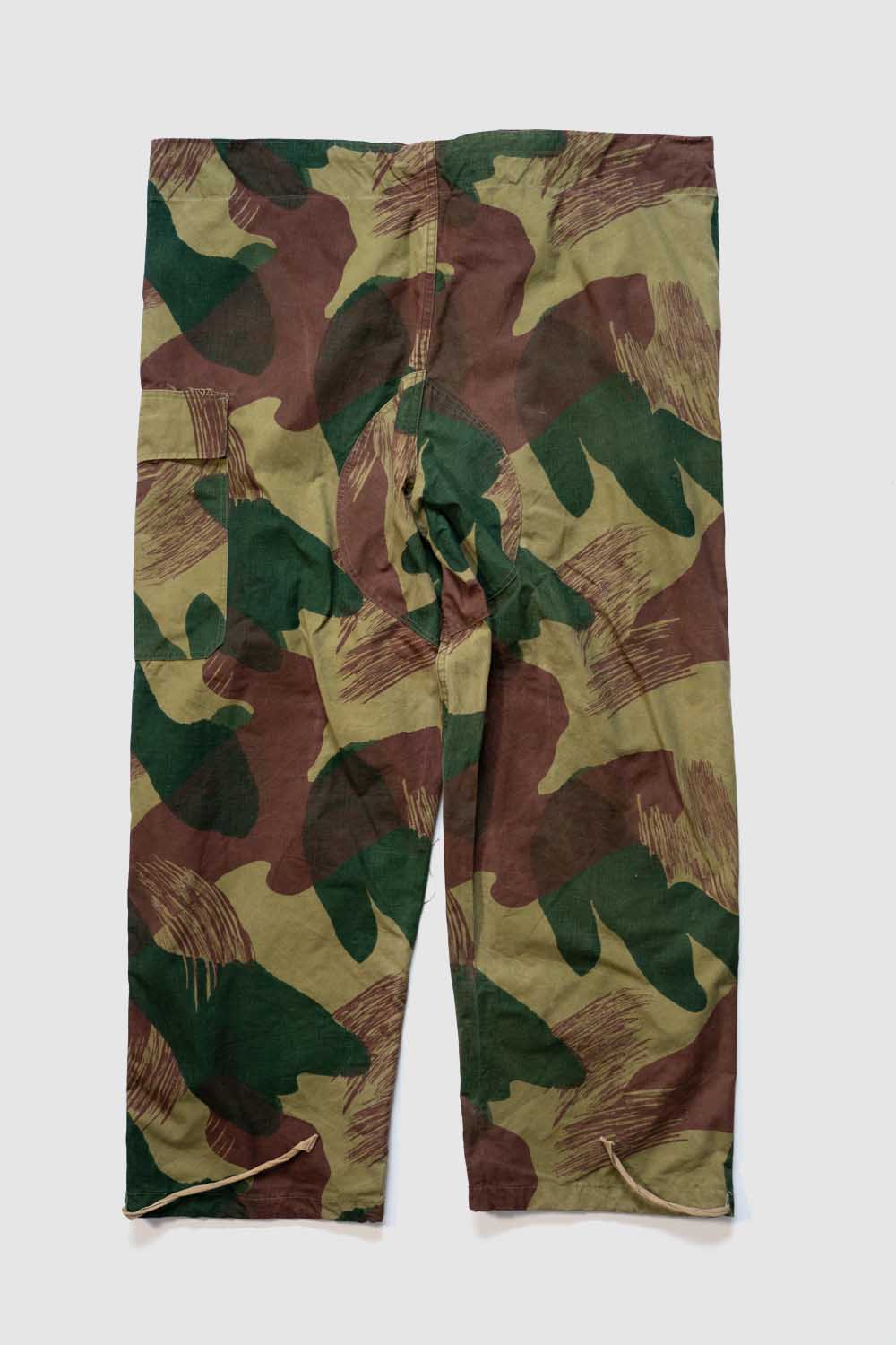 50er Jahre Belgische Armee Brush Stroke Camouflage Over Trousers Frühes Modell „Größe 2”