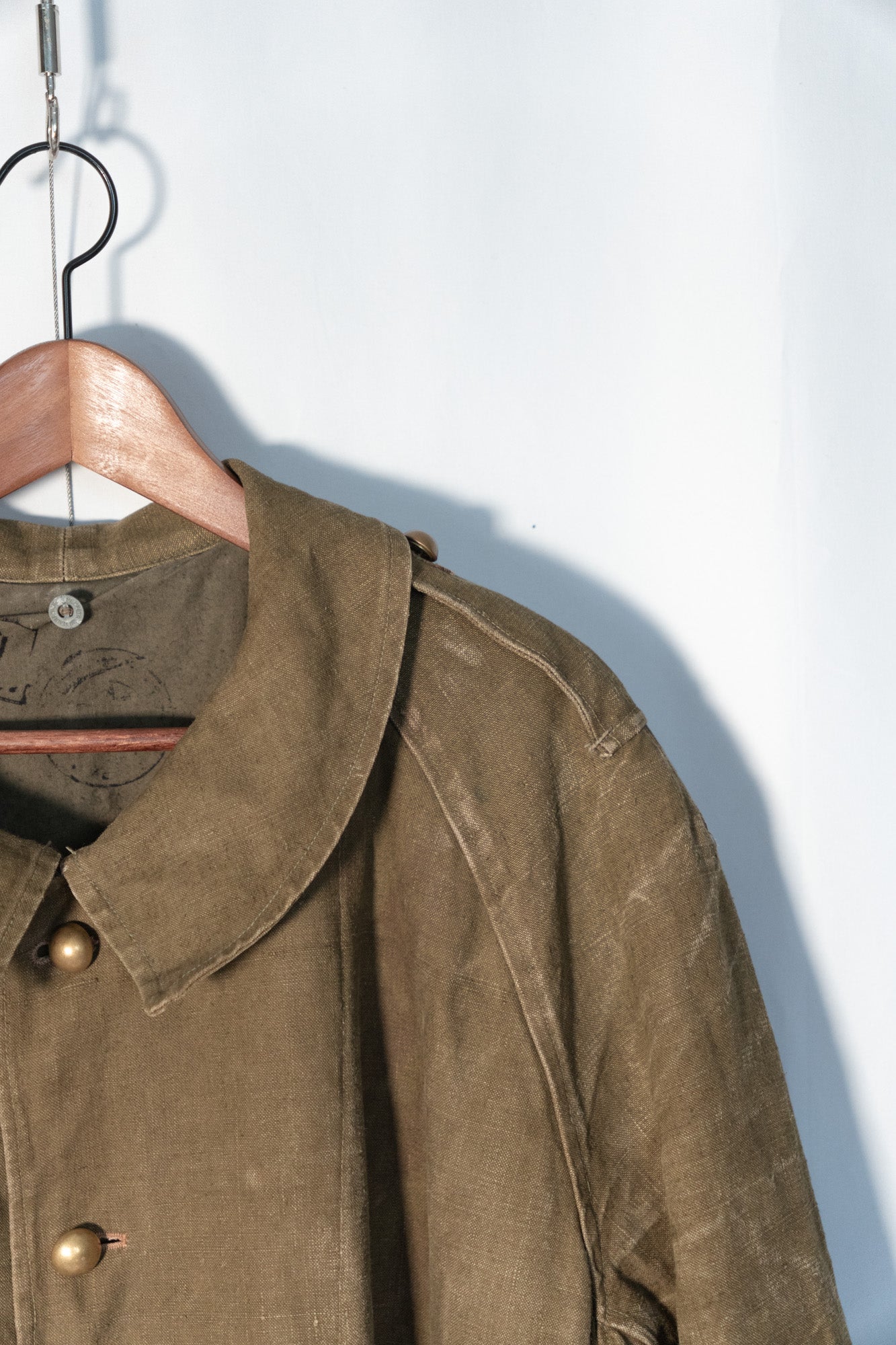 Manteau de moto M35 de l'armée française « Linen »