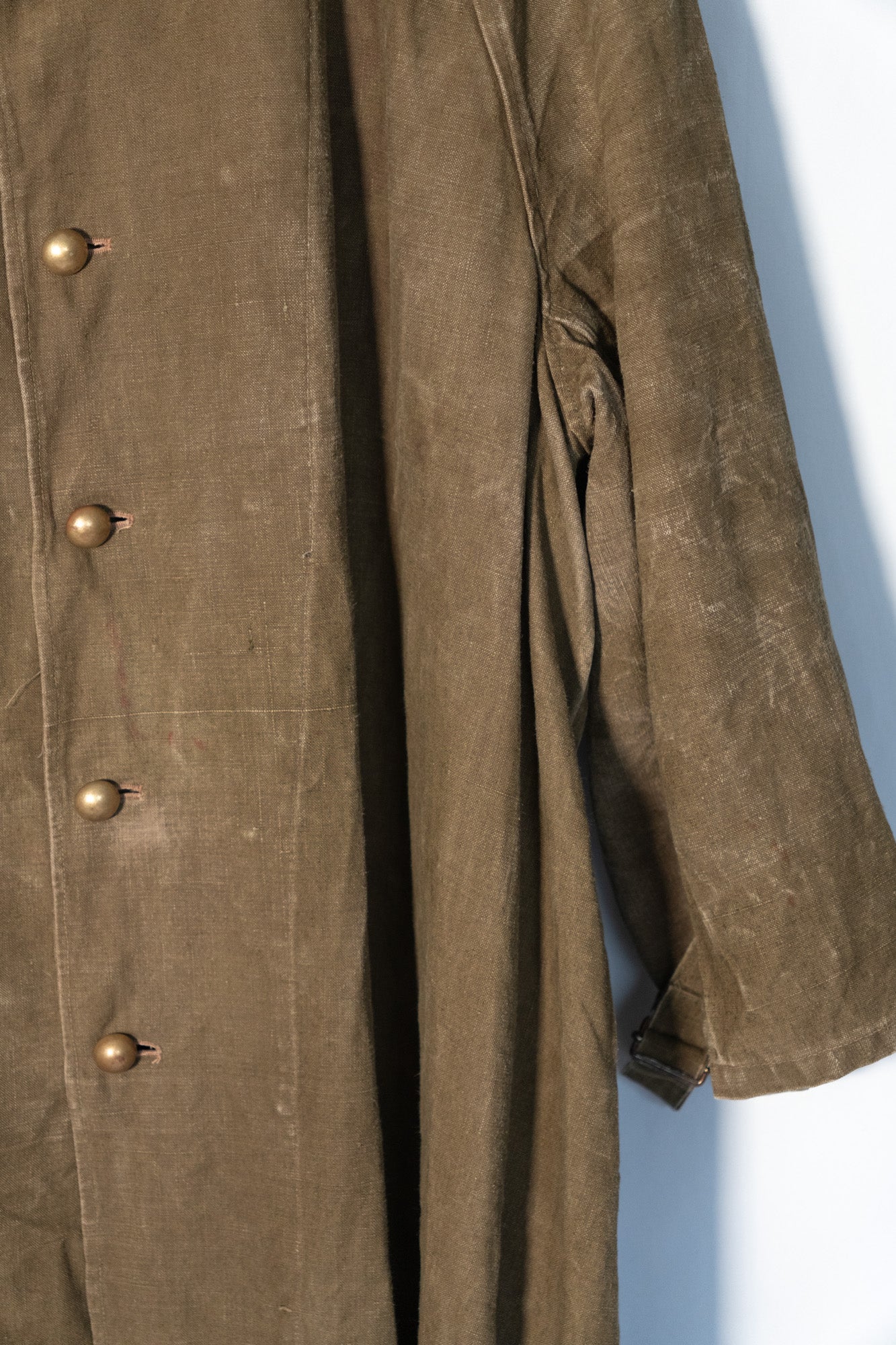 Manteau de moto M35 de l'armée française « Linen »