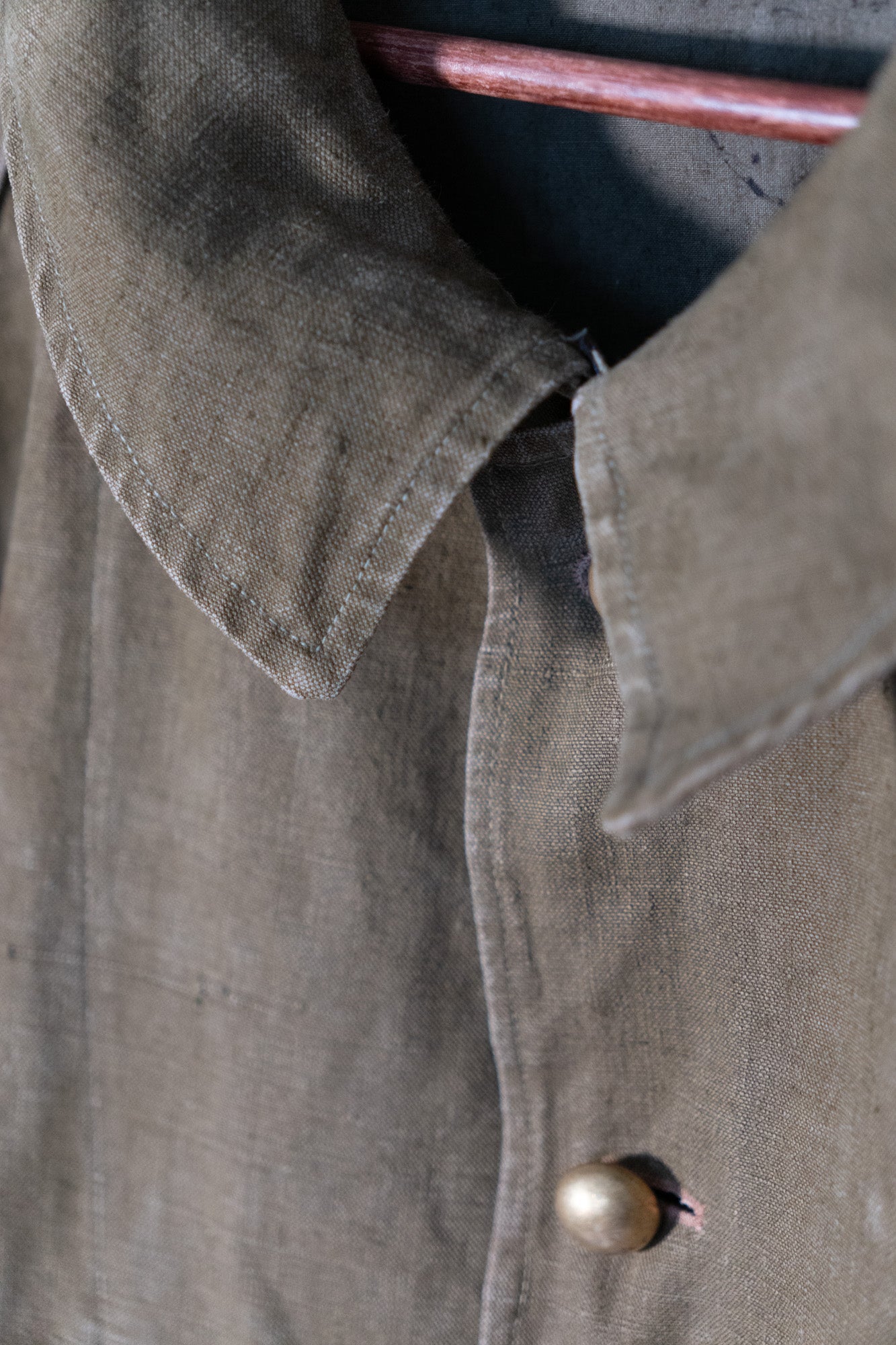 Manteau de moto M35 de l'armée française « Linen »