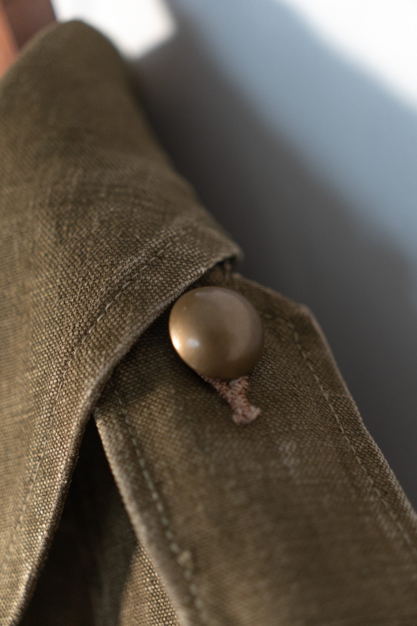 Manteau de moto M35 de l'armée française « Linen »