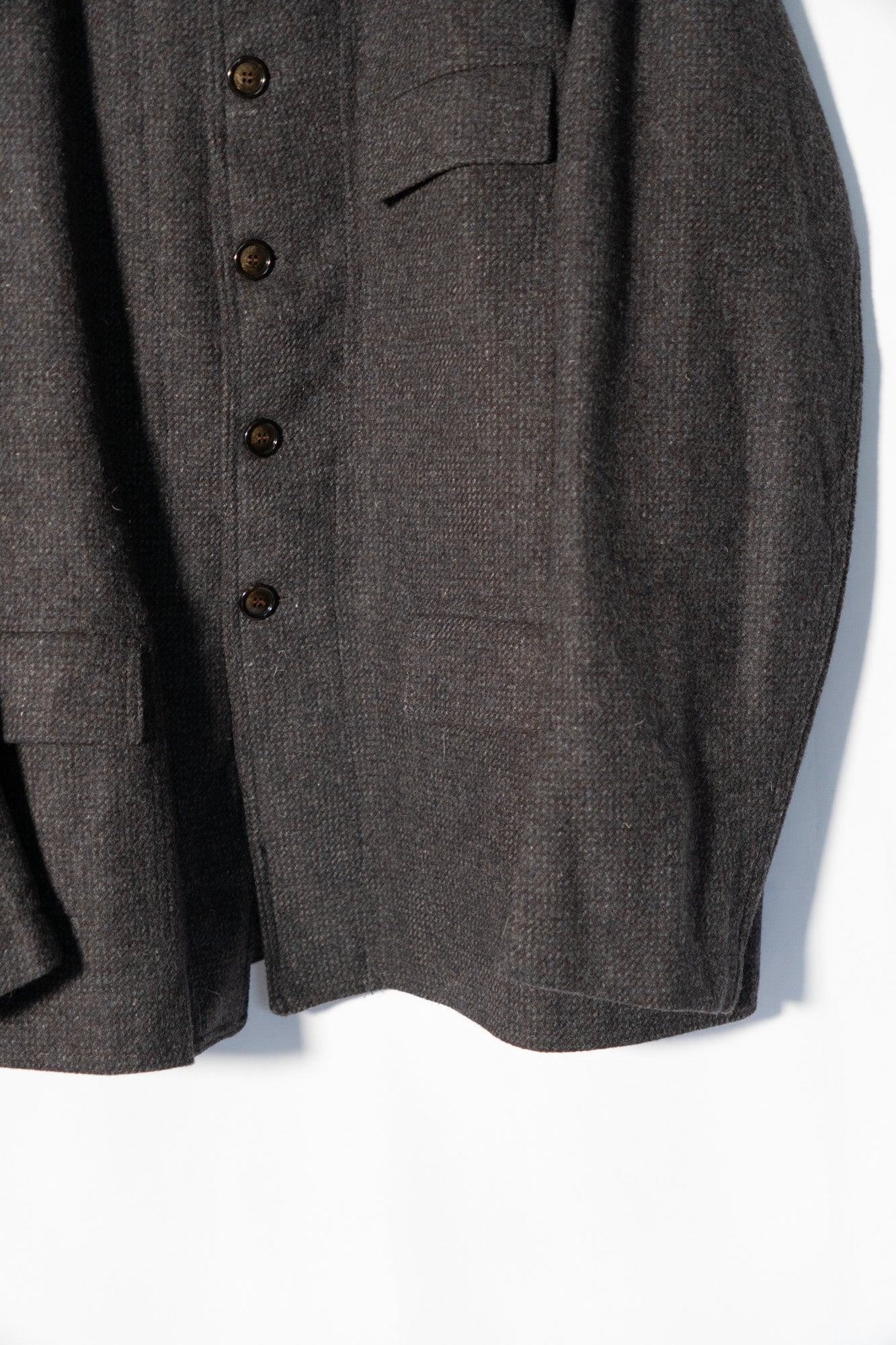 Veste de travail française Pascal en laine « Glay » des années 50, stock mort