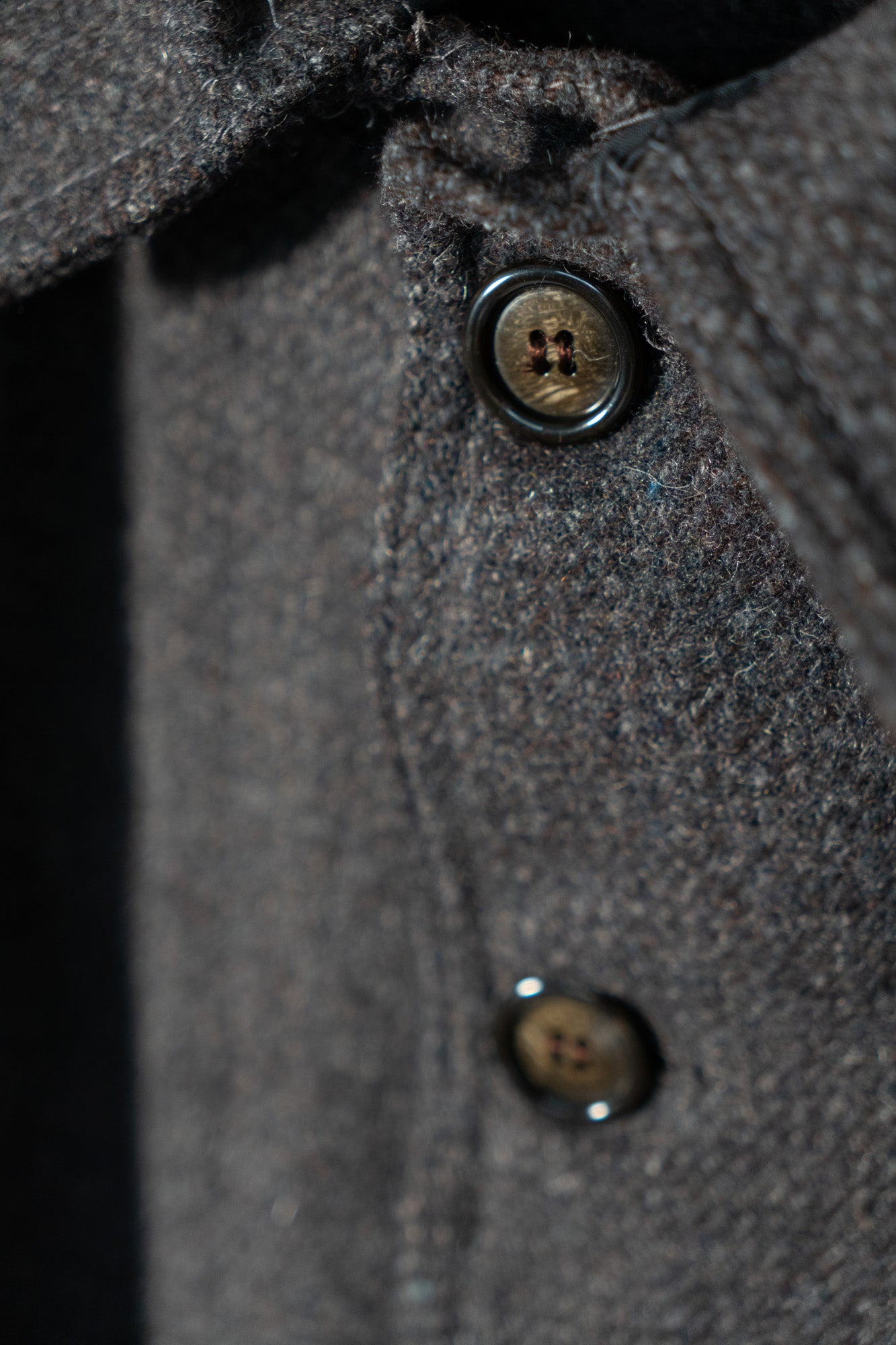 Veste de travail française Pascal en laine « Glay » des années 50, stock mort