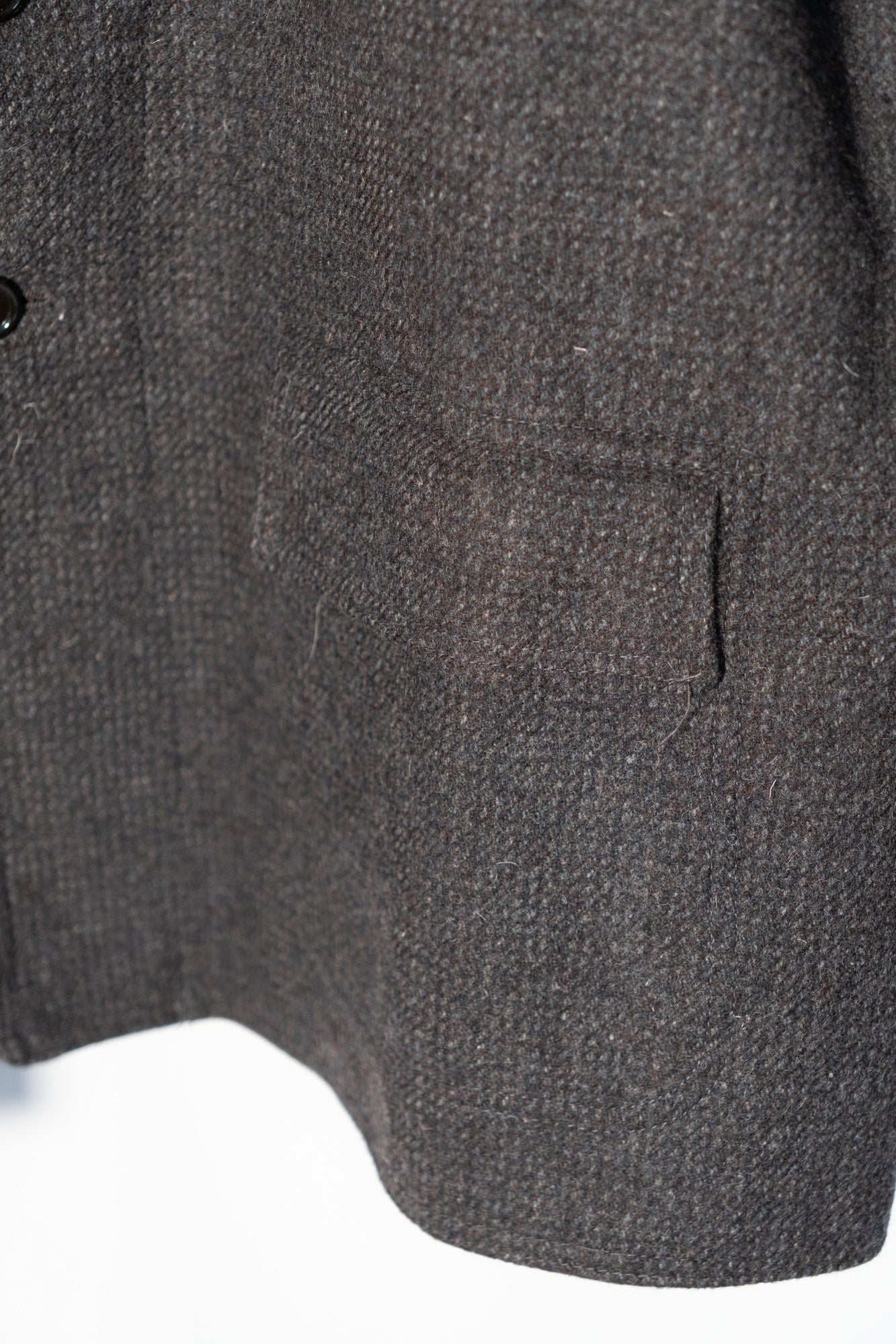Veste de travail française Pascal en laine « Glay » des années 50, stock mort