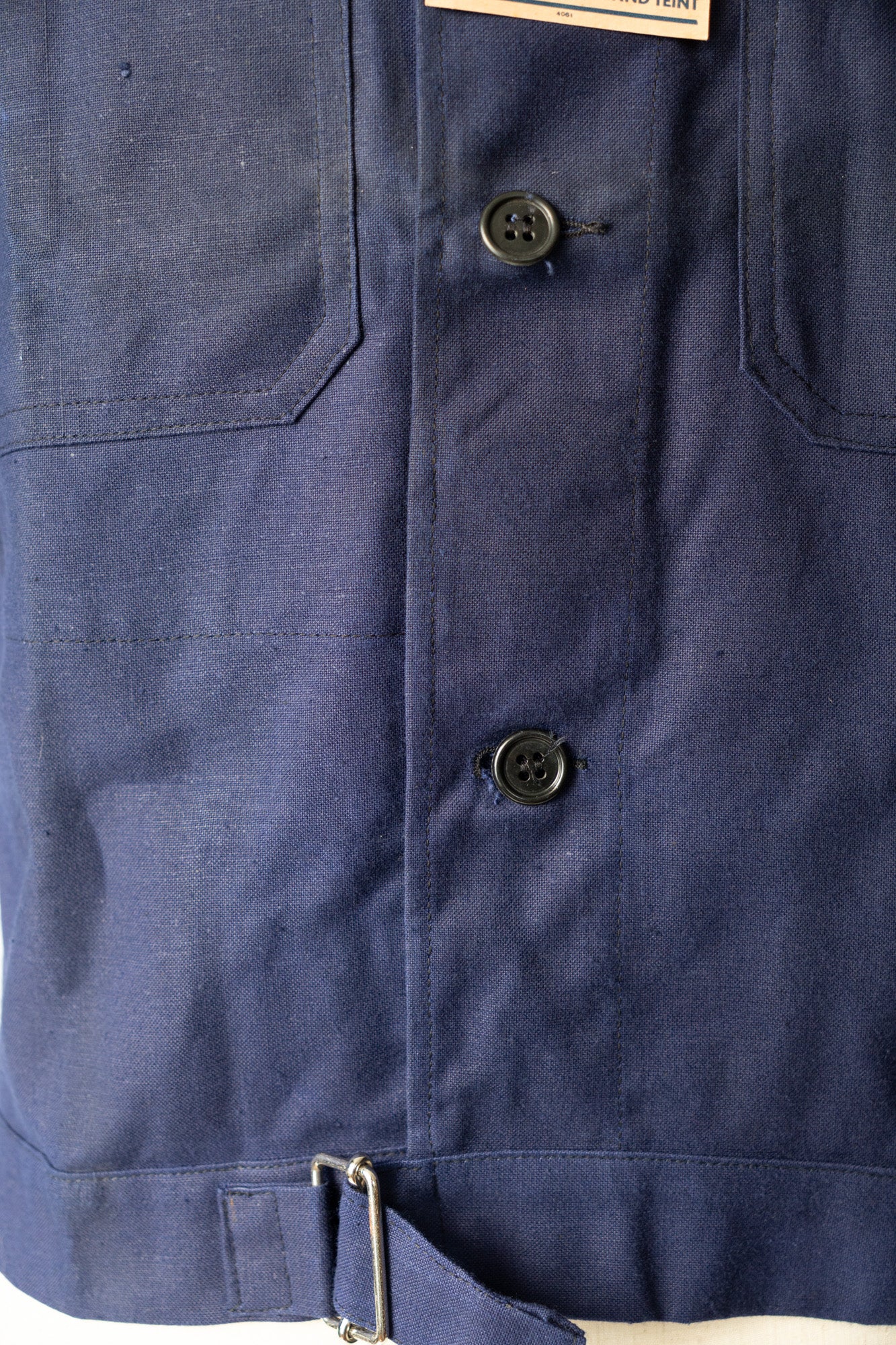 Veste de cycliste Metis française des années 40, DEADSTOCK