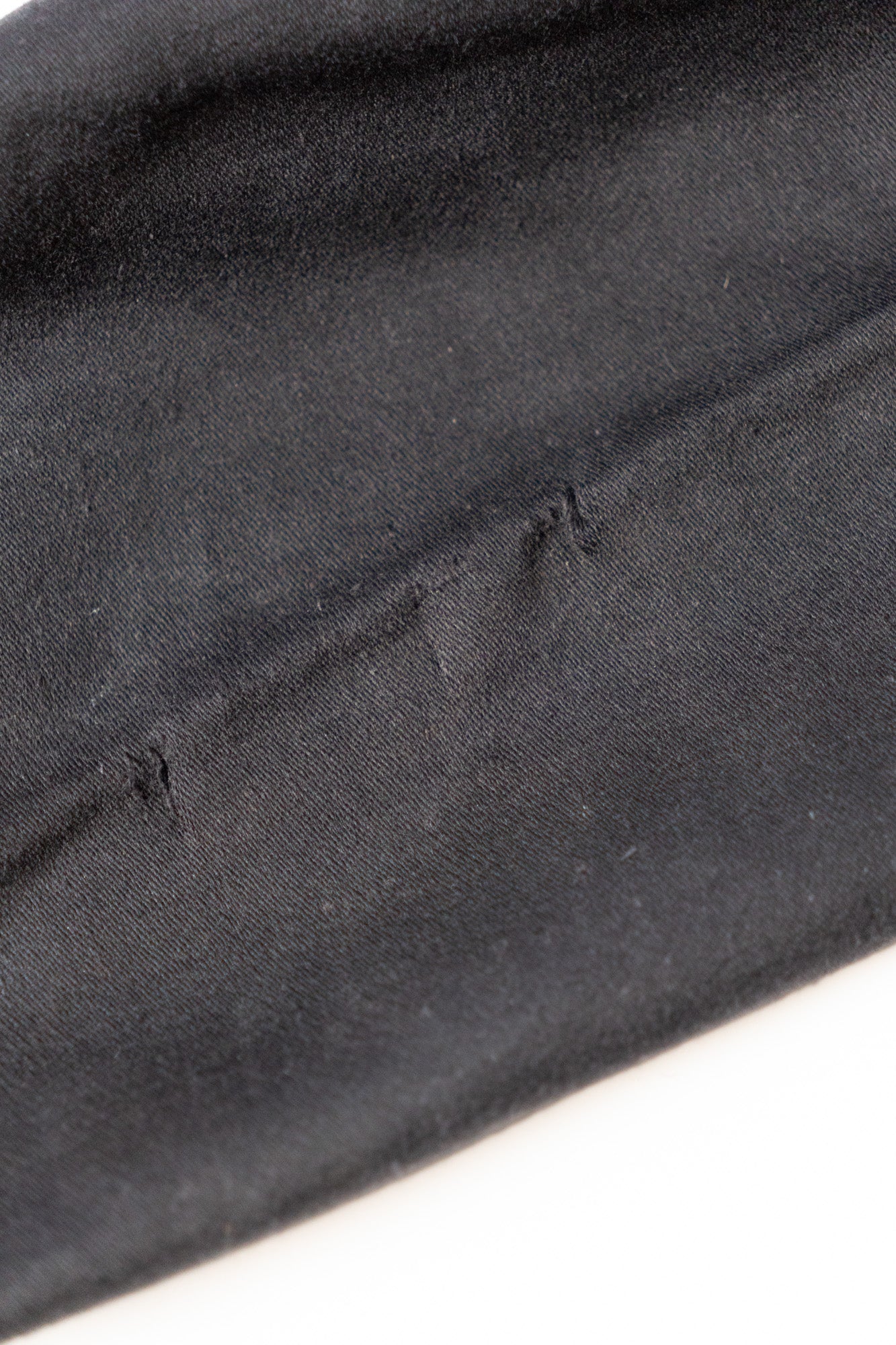 ~30er Jahre Französische Arbeitsjacke aus schwarzem leichtem Moleskin „4 Buttons”